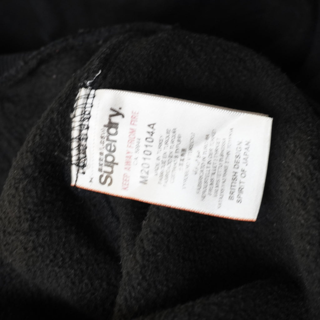 Sudadera con Capucha Superdry para Hombre Usada - Negra, L