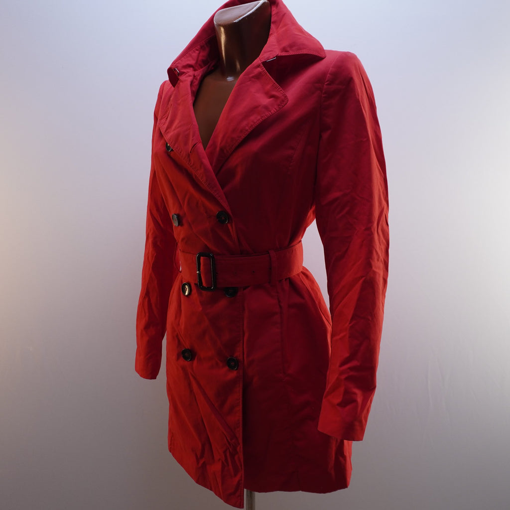 Capa Benetton para Mujer Usada - Roja, Grande (L)