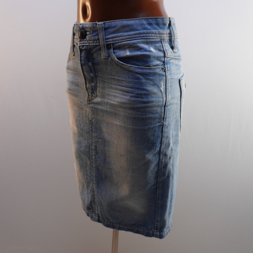 Falda G-Star para Mujer Usada - Azul, Pequeño (S)