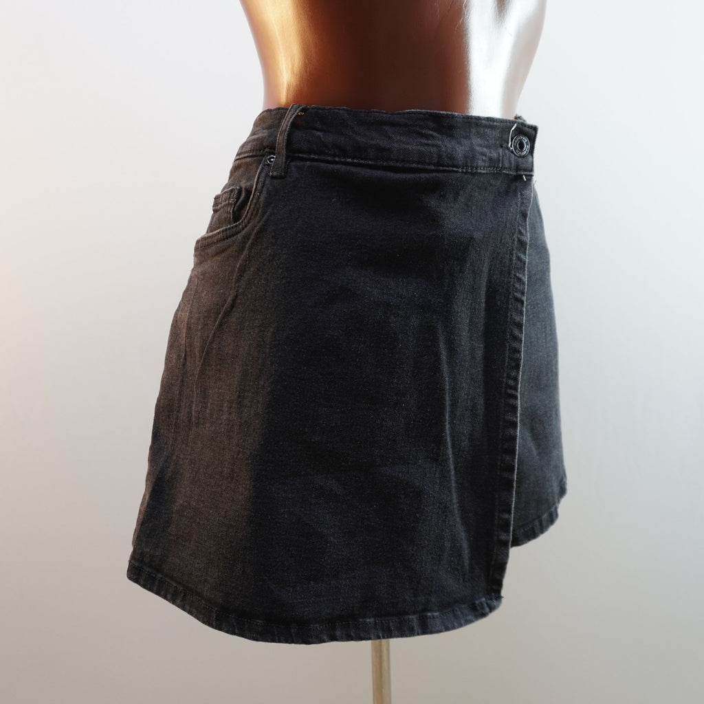 Pantalones Cortos Vaqueros Rainbow para Mujer Usados - Negro, XXXL