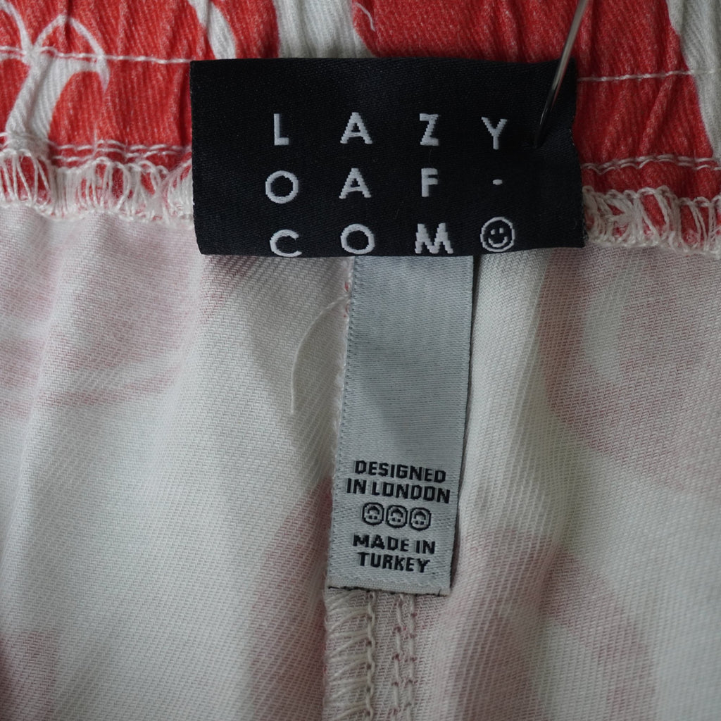 Bermudas Lazy Oaf para Hombre Usadas - Rojo, XXXL
