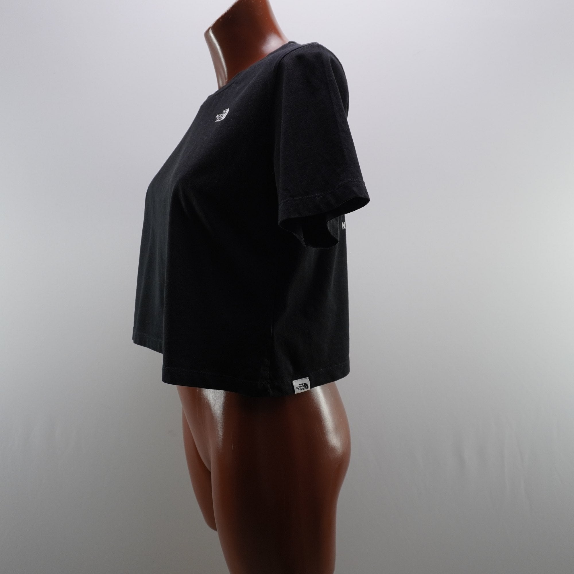 Camiseta de Manga Corta The North Face para Mujer Usada - Negro, M