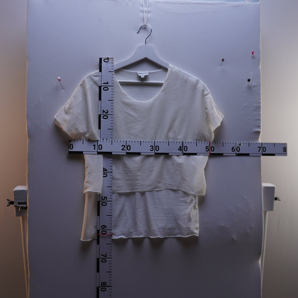 Camiseta Bimba y Lola para Mujer Usada - Blanca, S