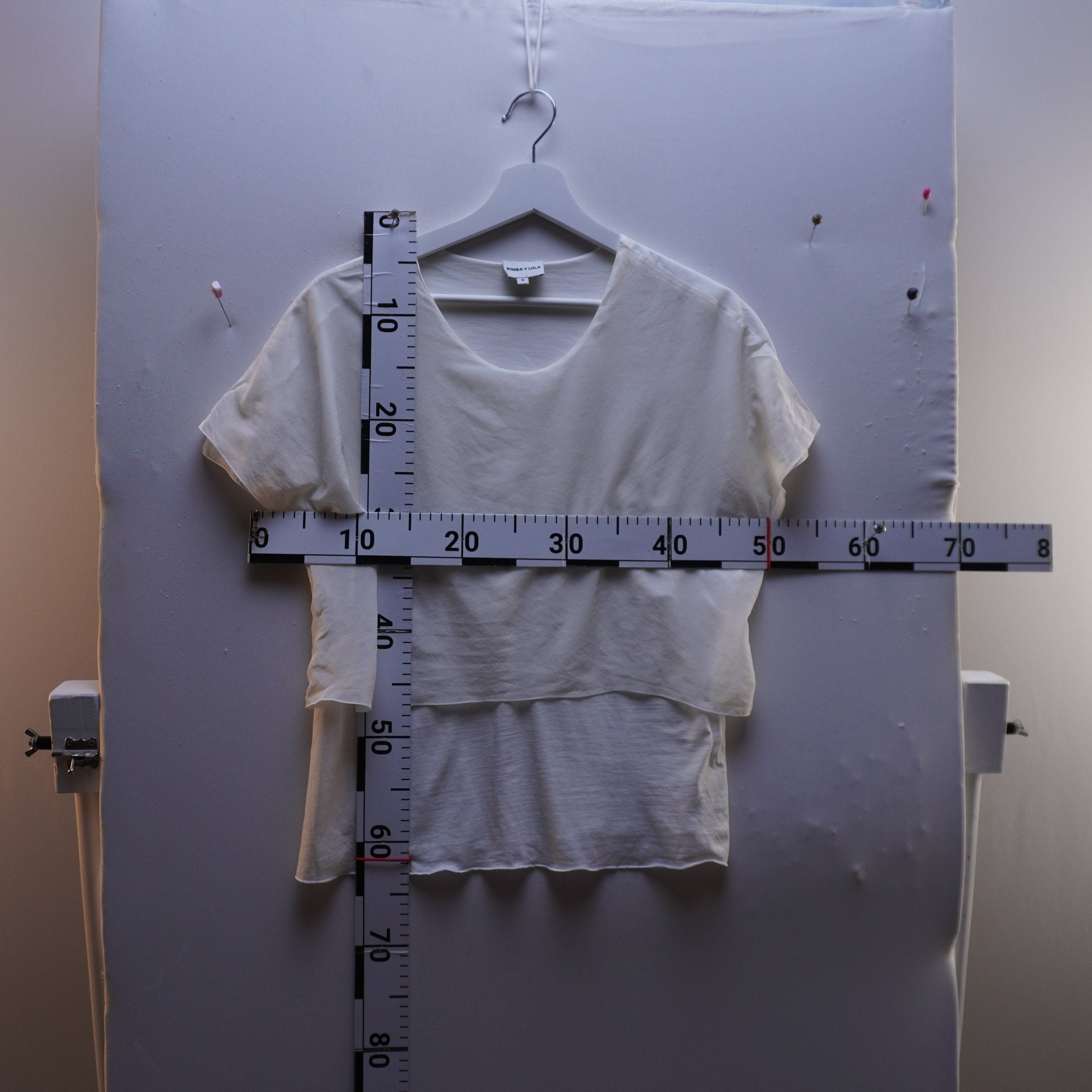 Camiseta Bimba y Lola para Mujer Usada - Blanca, S