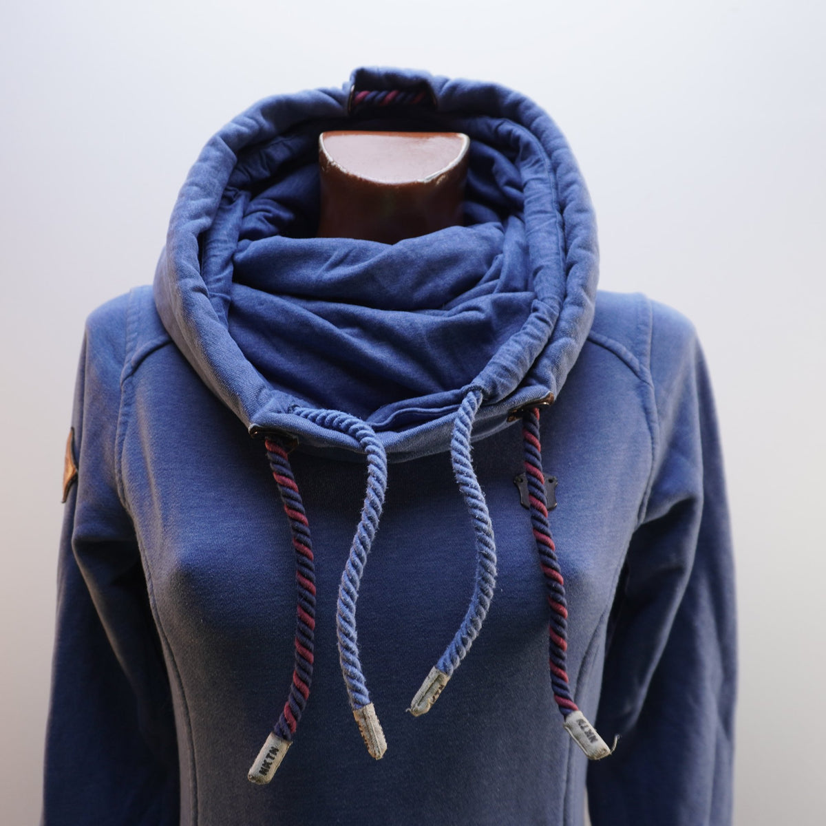 Sudadera con Capucha Naketano para Mujer Usada - Azul, S