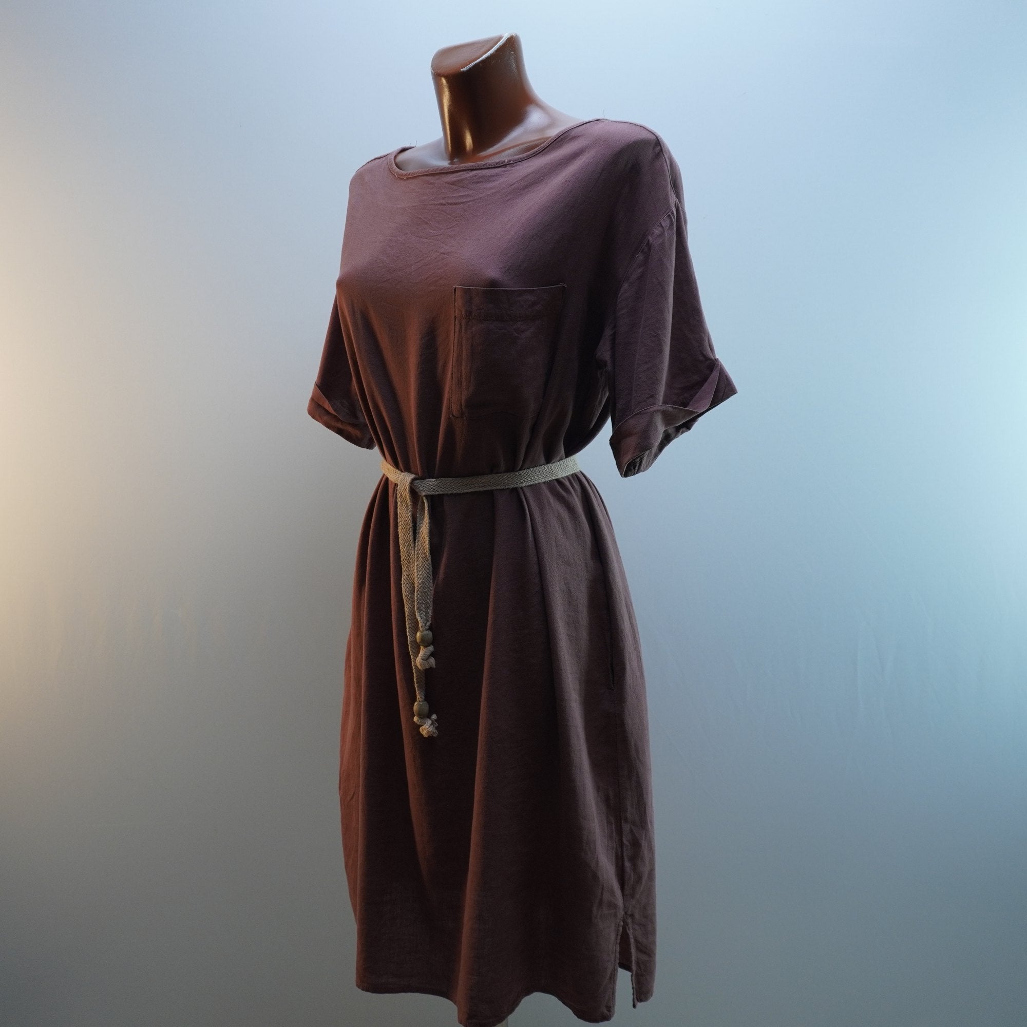 Vestido Italian Style para Mujer Usado - Marrón, XL
