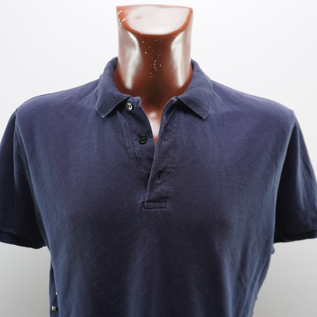 Camiseta de Manga Corta Valentino para Hombre Usada - Azul Marino, XXL