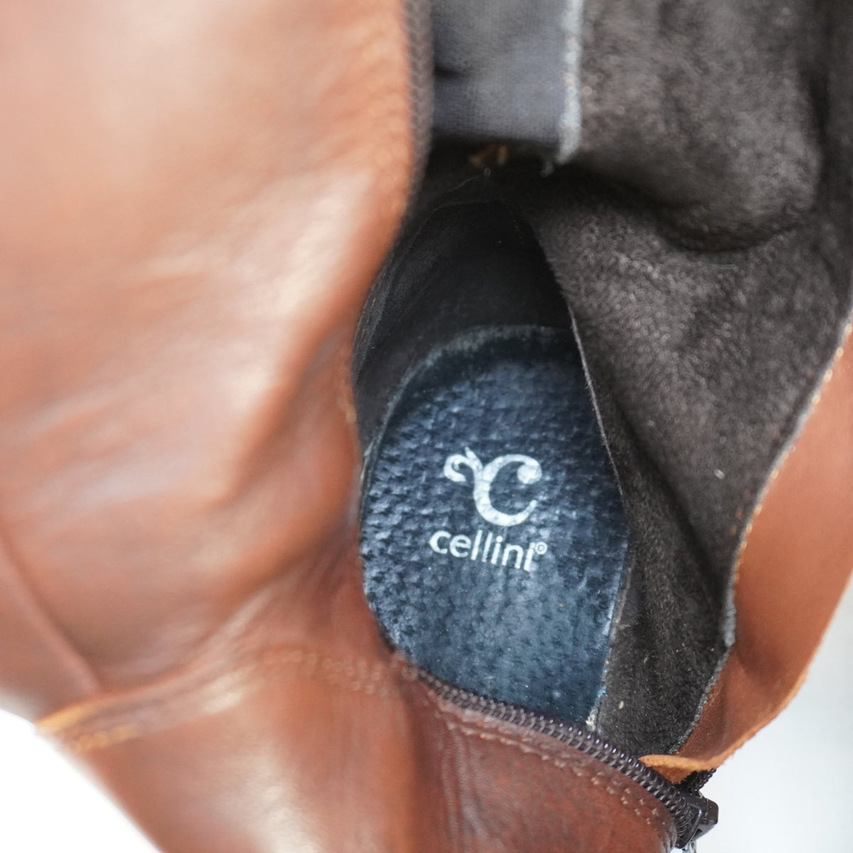 Botas Cellini para Mujer Usadas - Marrón, Talla 39
