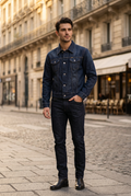 Gebrauchte Diesel Jeansjacke für Herren - Marineblau, L