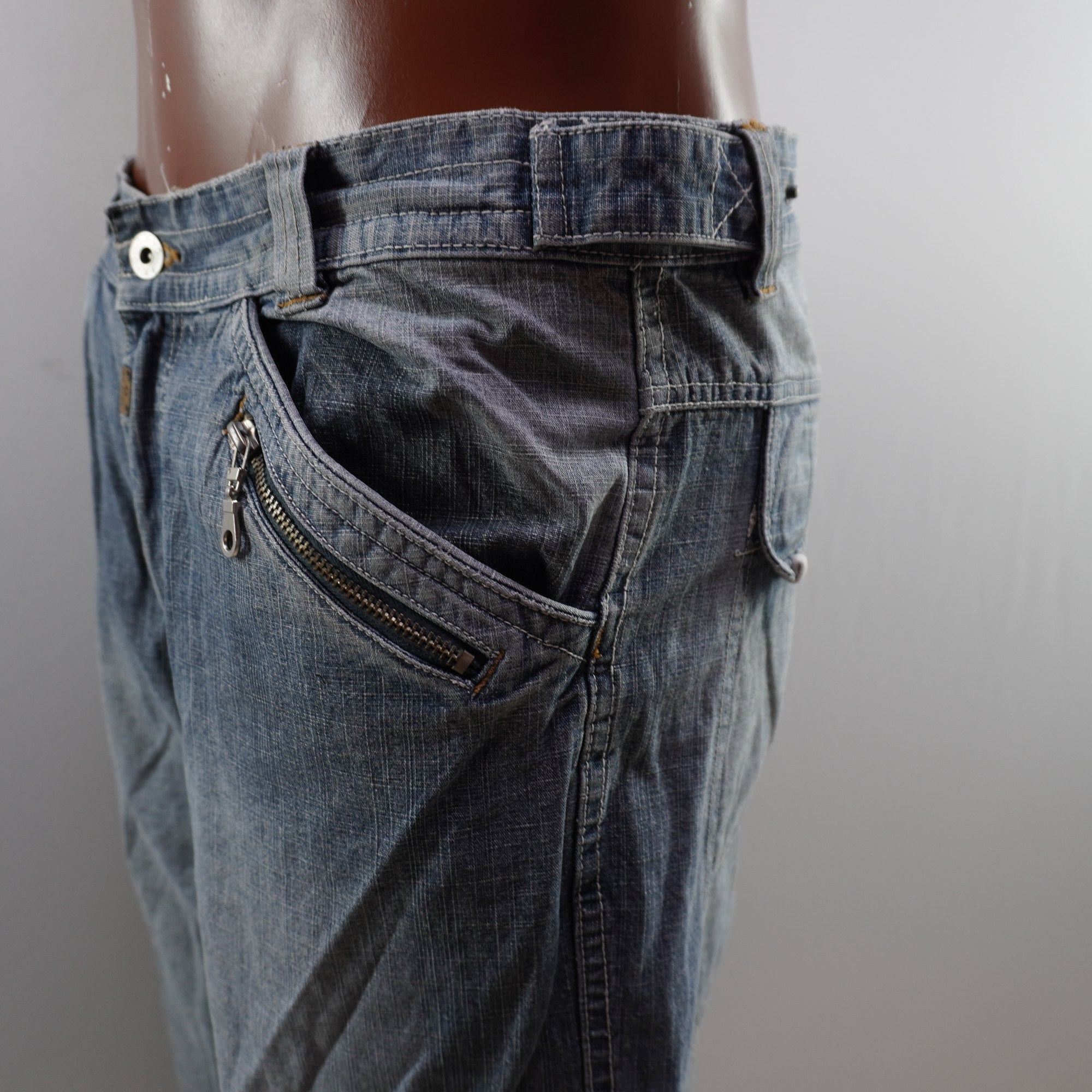 Vaqueros IX-O para Hombre Usados - Azul, Mediano (M) - Capri