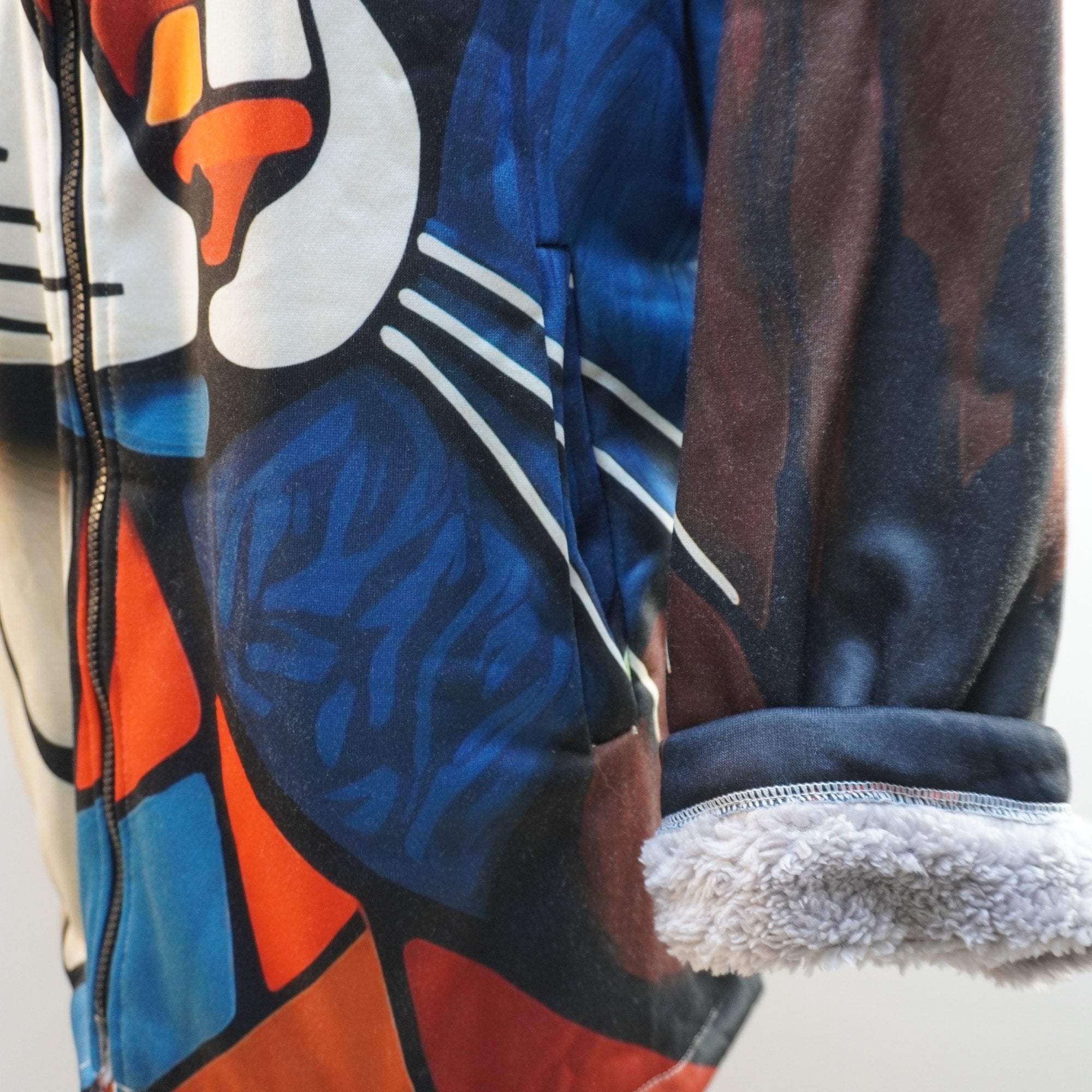 Parka Italian Style para Mujer Usada - Multicolor, XXL