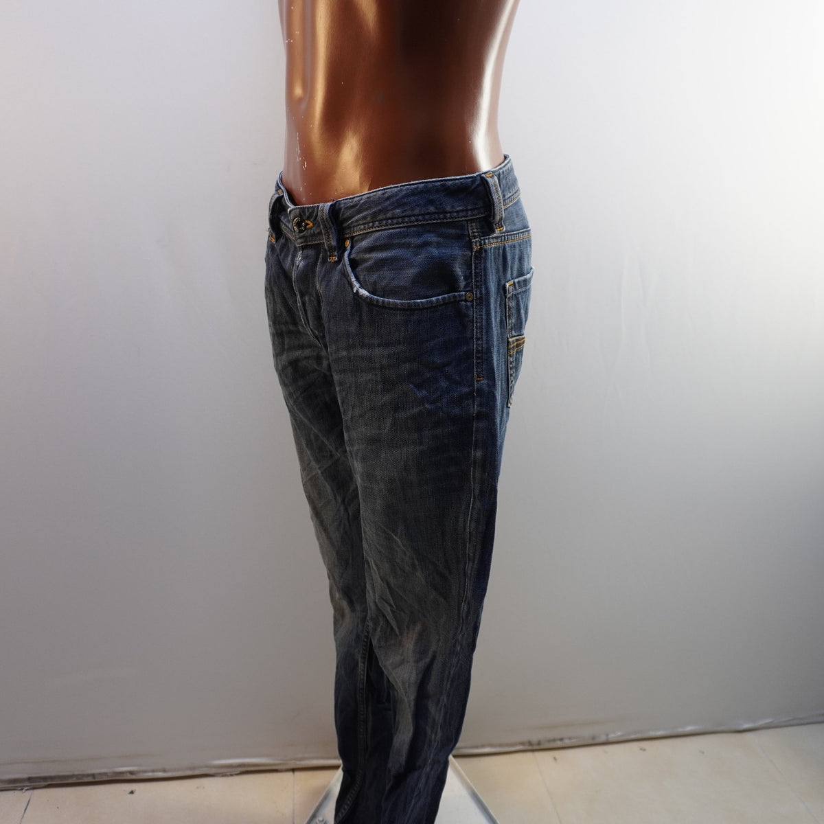Vaqueros Diesel para Hombre Usados - Azul Marino, M