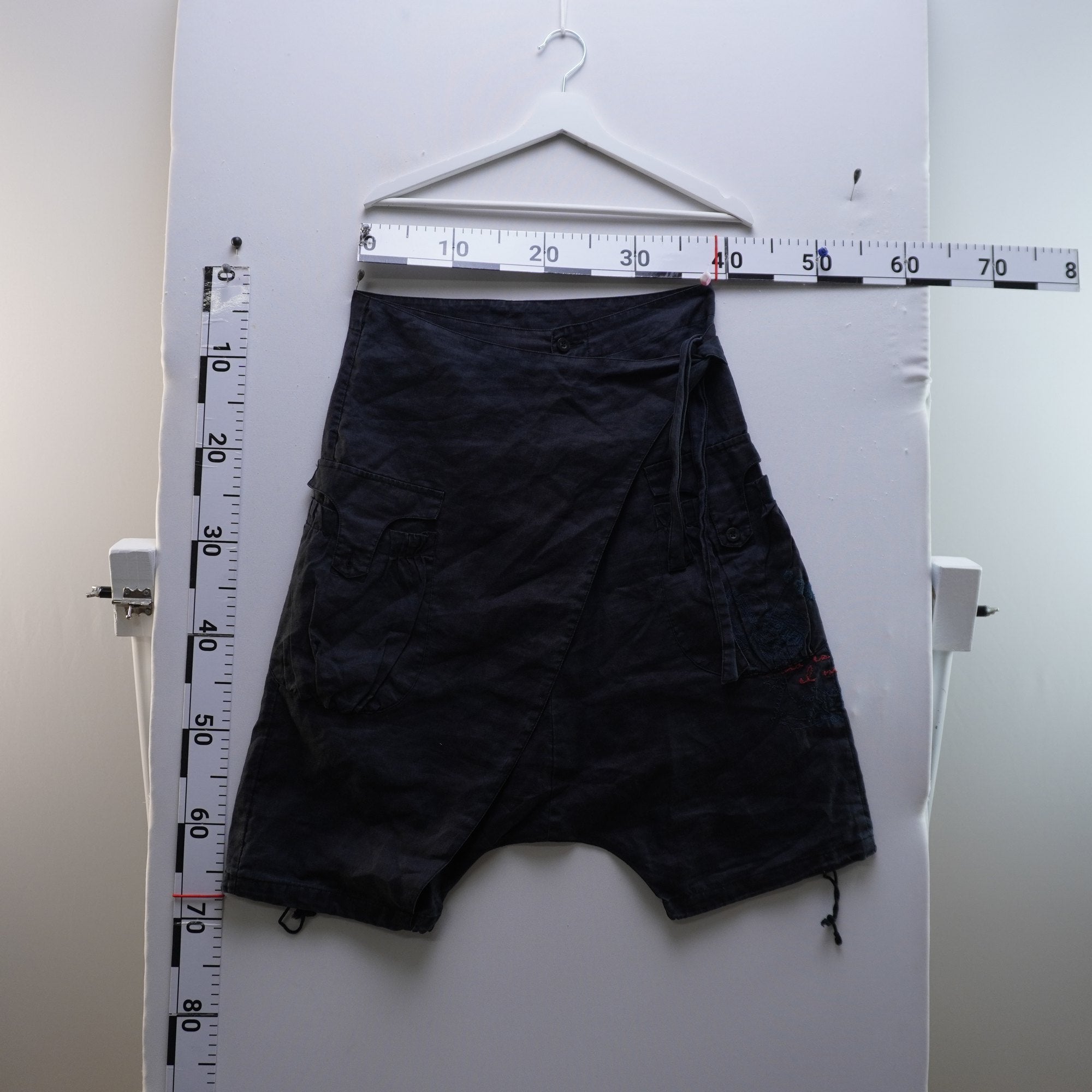 Pantalones Cortos Desigual para Mujer - Lino Ancho, Pequeño (S), Usados en Muy Buen Estado