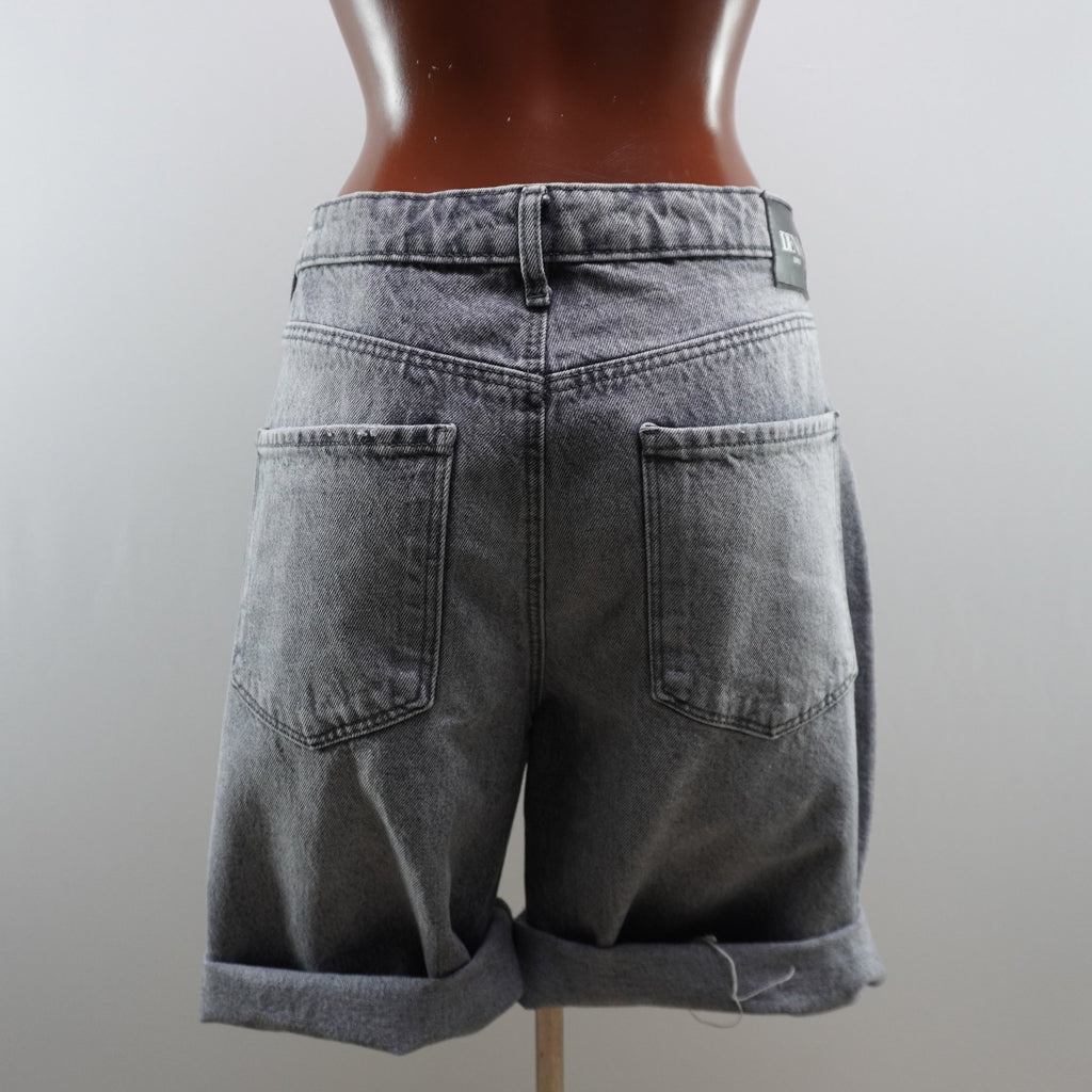 Pantalones Cortos Vaqueros Amisu para Mujer Usados - Gris, XXL