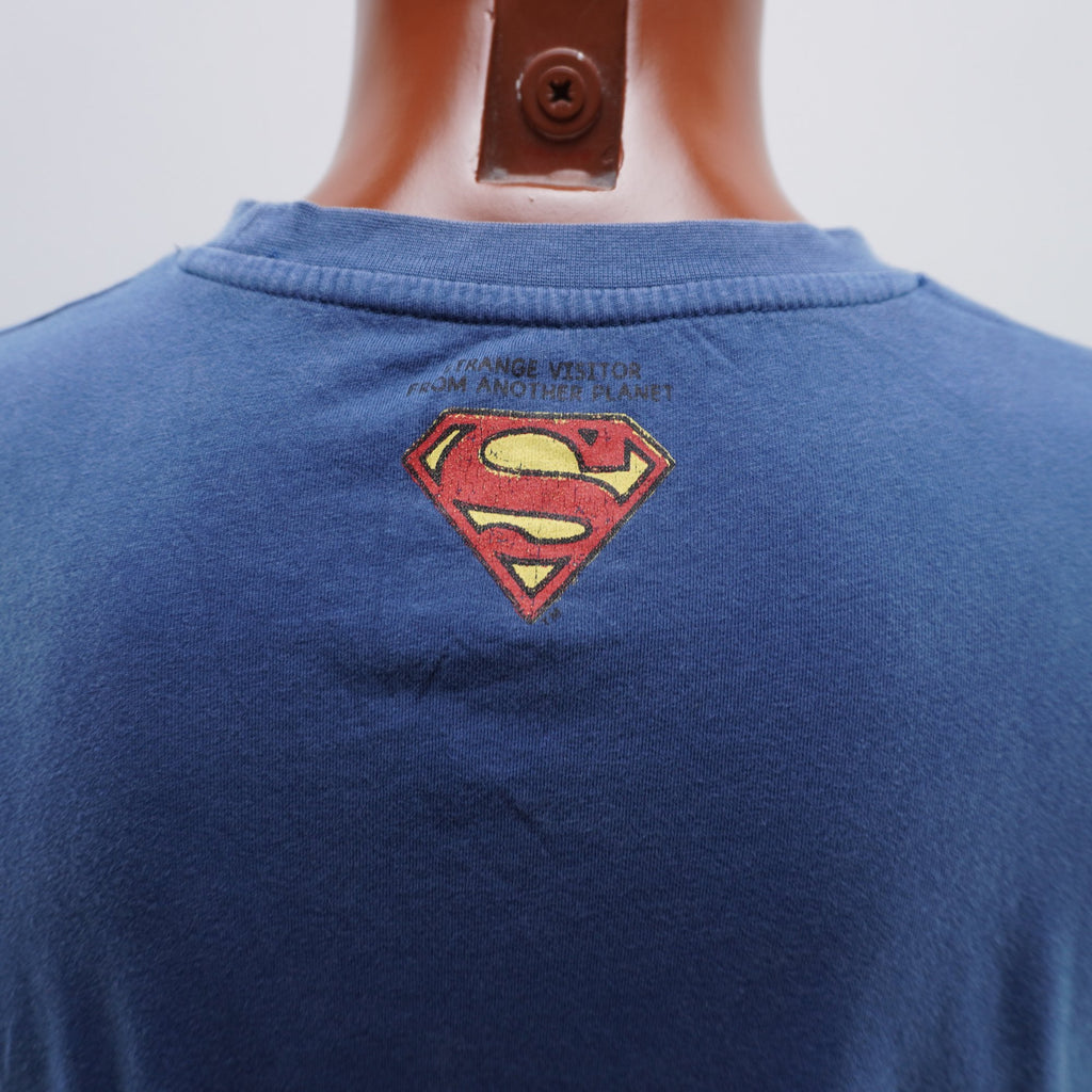 Camiseta Superman para Hombre Usada - Azul, XL