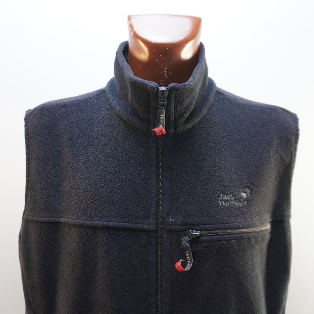 Chaleco Jack Wolfskin para Hombre Usado - Negro, XL