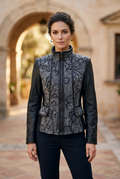 Cazadora Vaquera Black Label para Mujer Usada - Negra, L