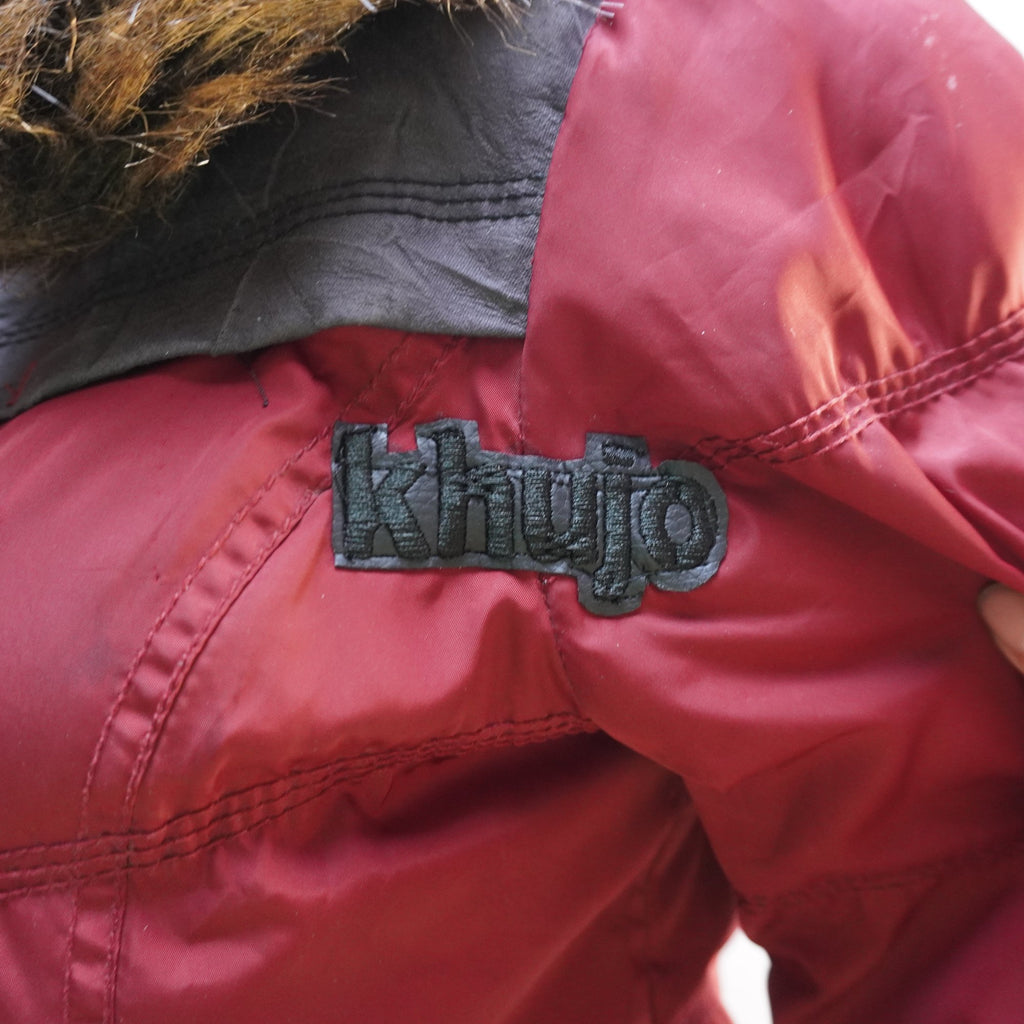 Parka Khujo para Mujer Usada - Roja, M