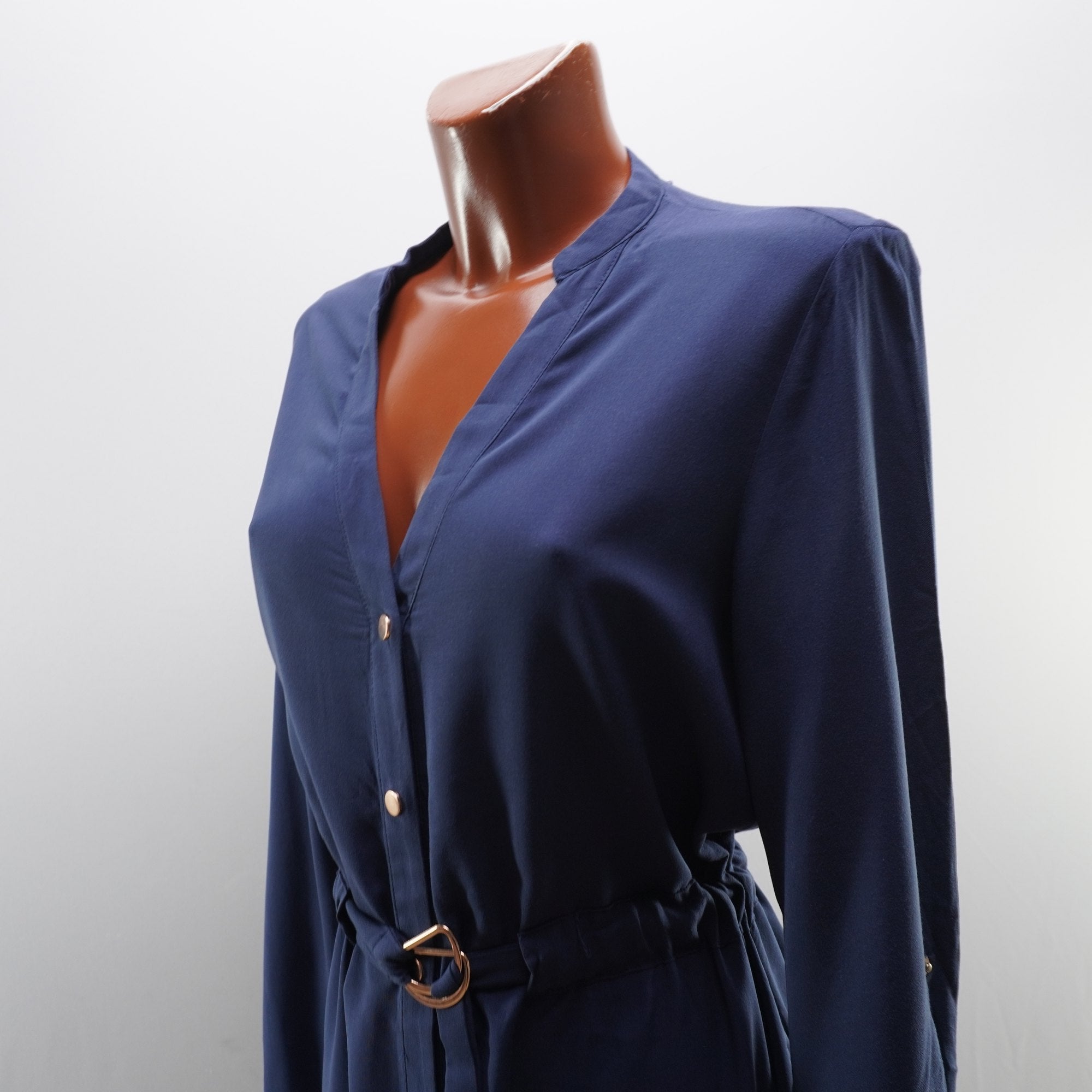 Vestido Cortefiel para Mujer Usado - Azul Marino, M