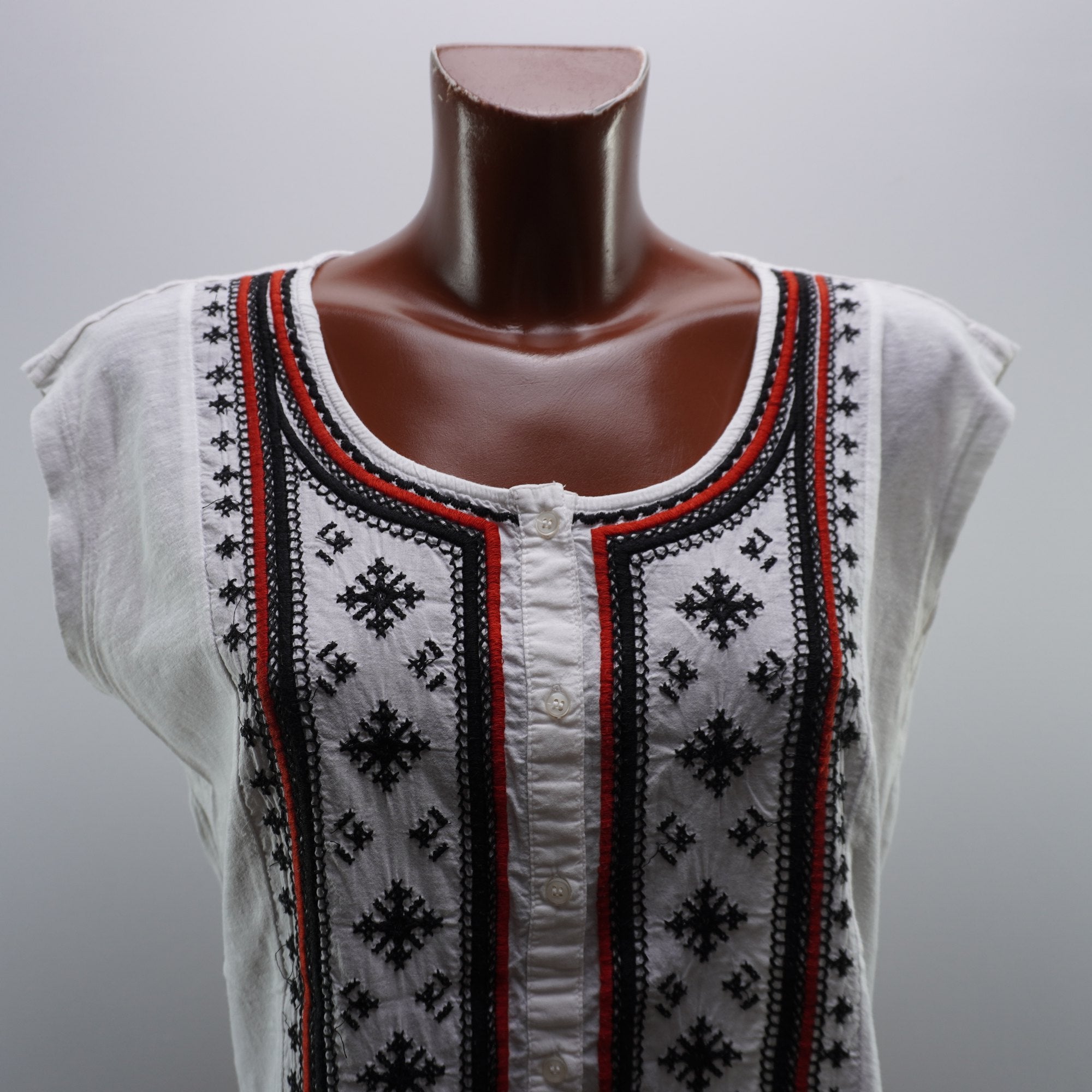 Camiseta Cortefiel para Mujer Usada - Blanca, L