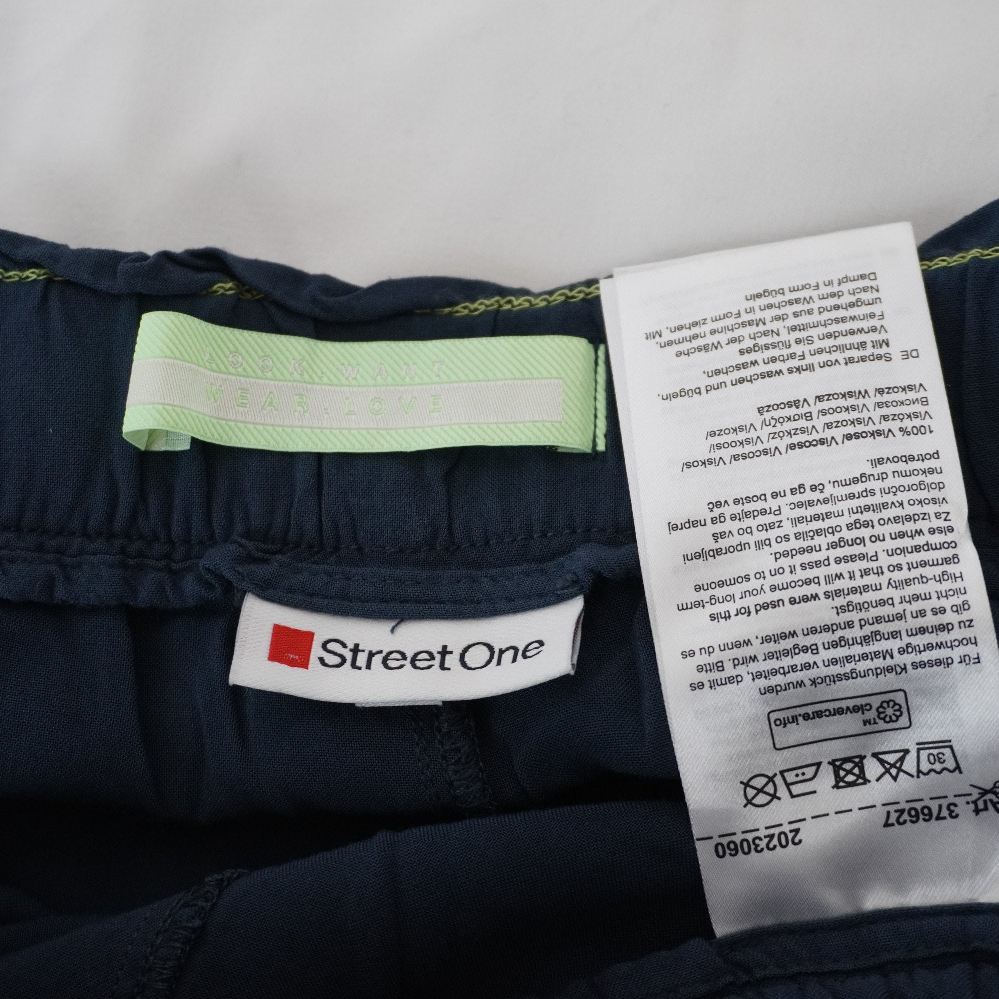 Bermudas Street One para Mujer Usadas - Azul Marino, XXL