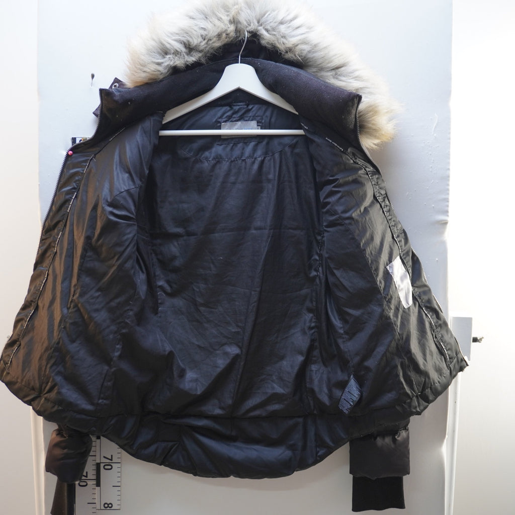 Parka Calvin Klein para Mujer Usada - Negra, XL