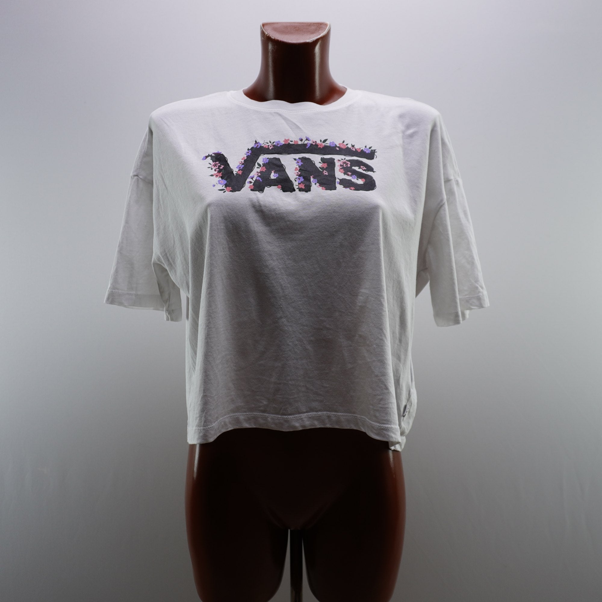 Camiseta Vans para Mujer Usada - Blanca, M