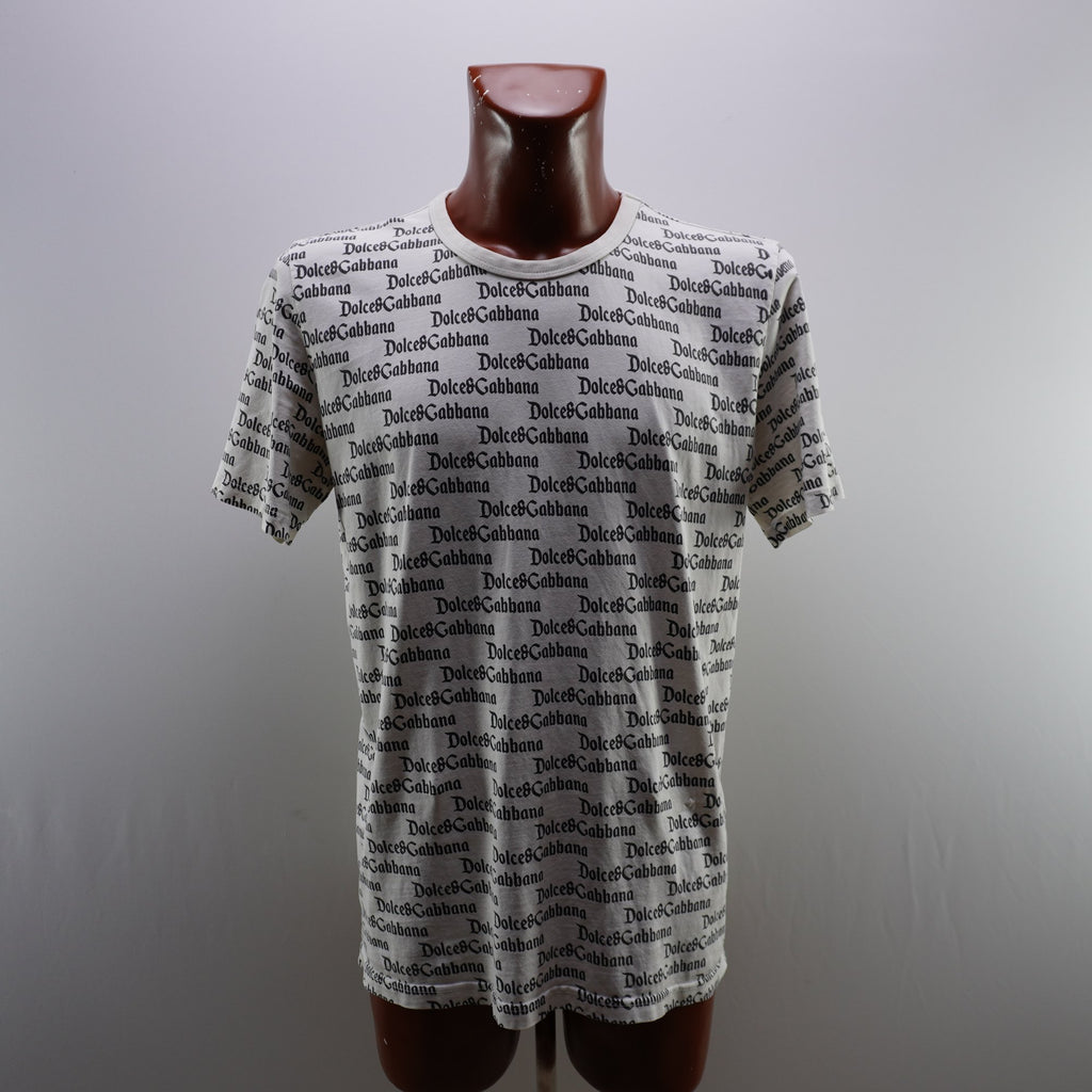 Camiseta Dolce Gabbana para Hombre Usada - Blanca, XXL