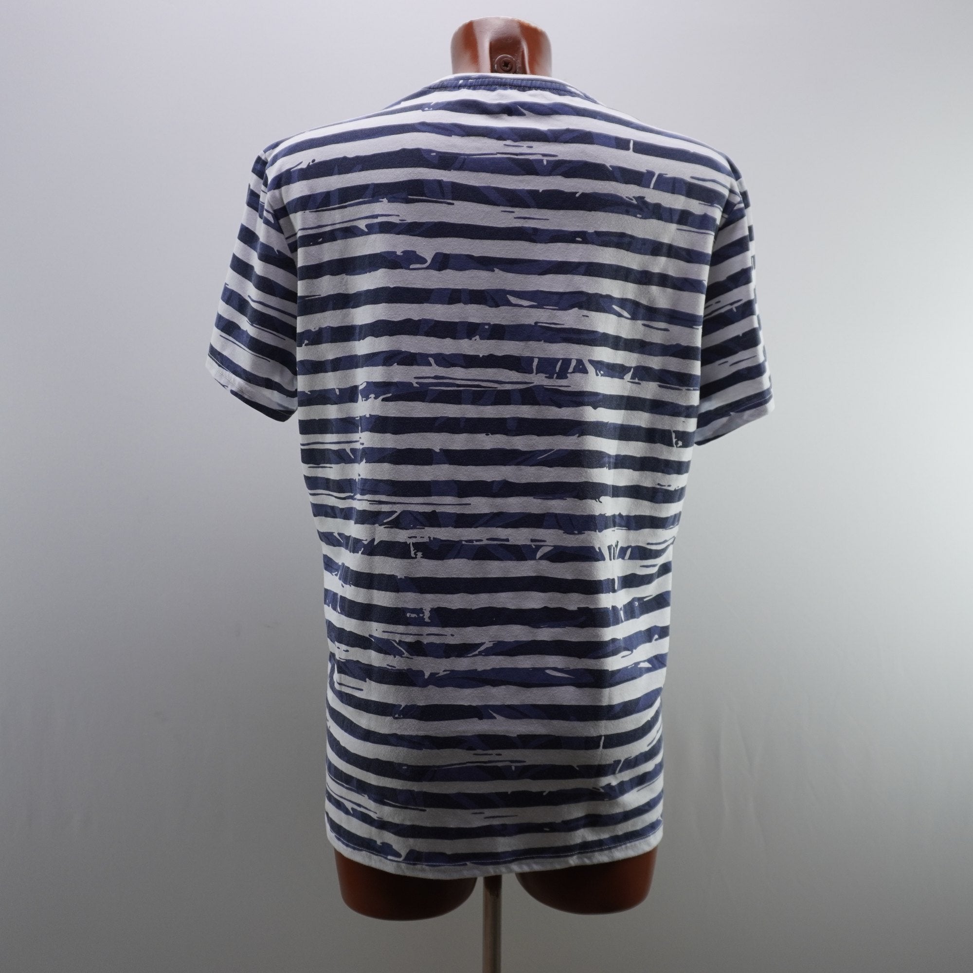 Camiseta de Manga Corta Guess para Mujer Usada - Azul, L