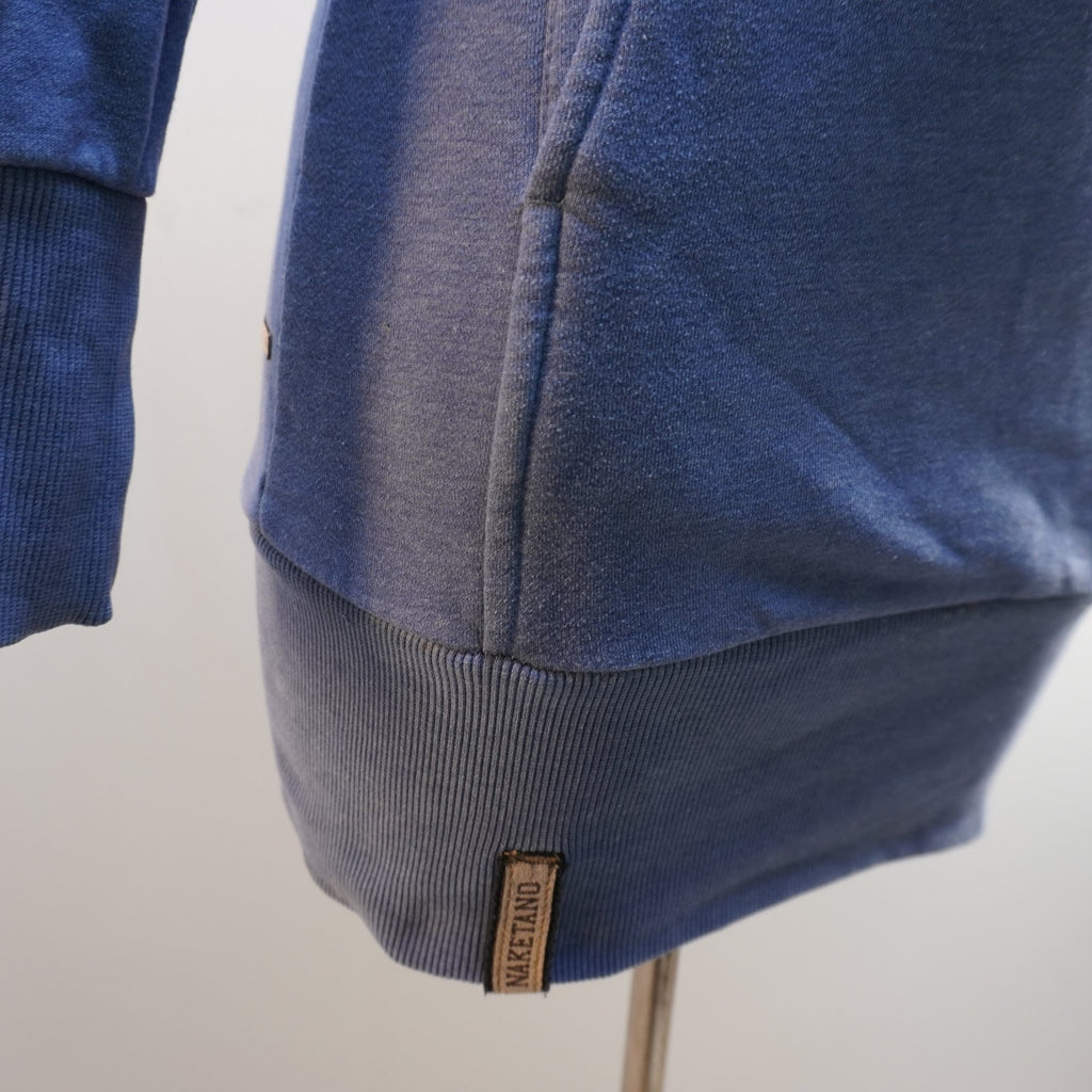 Sudadera con Capucha Naketano para Mujer Usada - Azul, S
