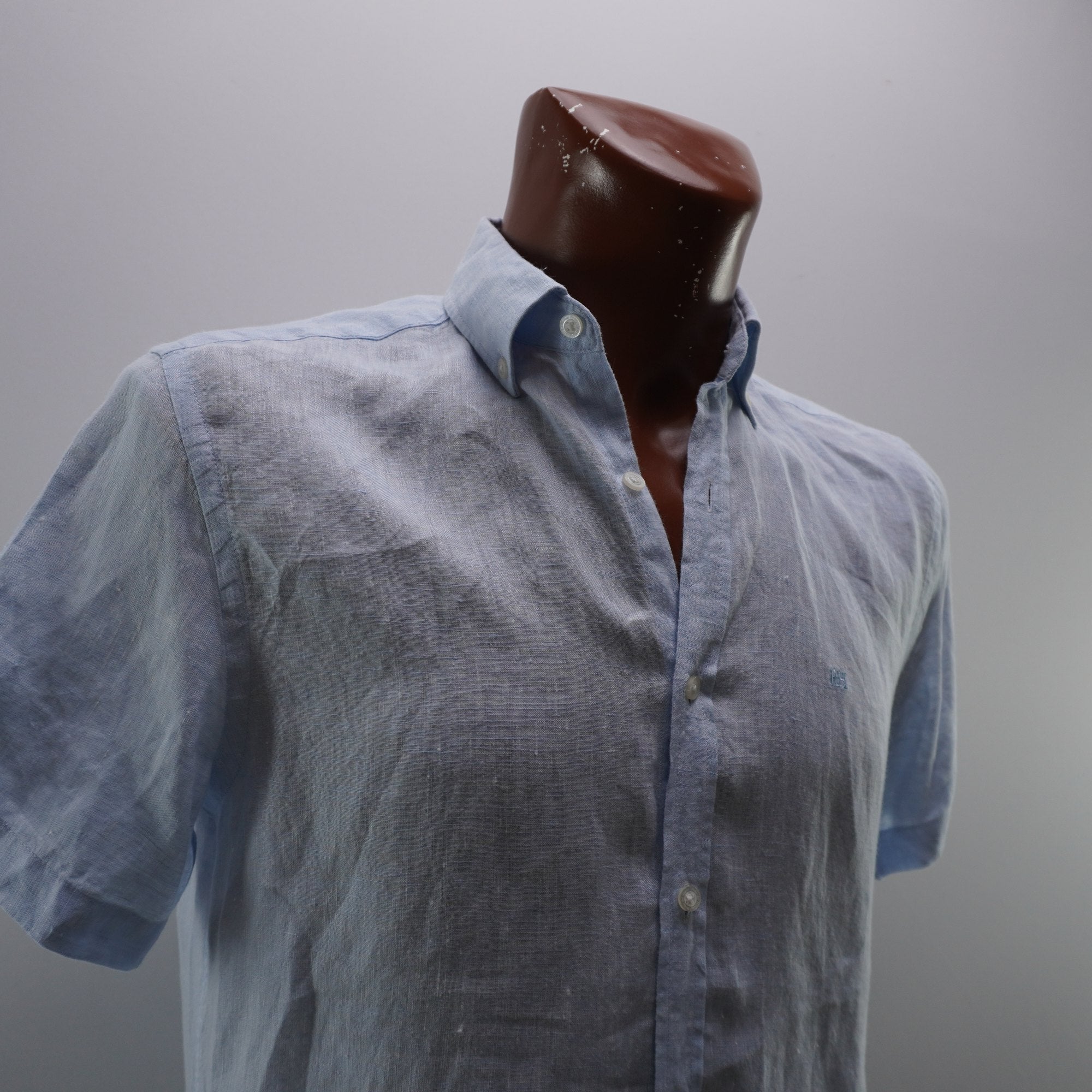 Camisa de Vestir Pedro del Hierro para Hombre Usada - Azul, S