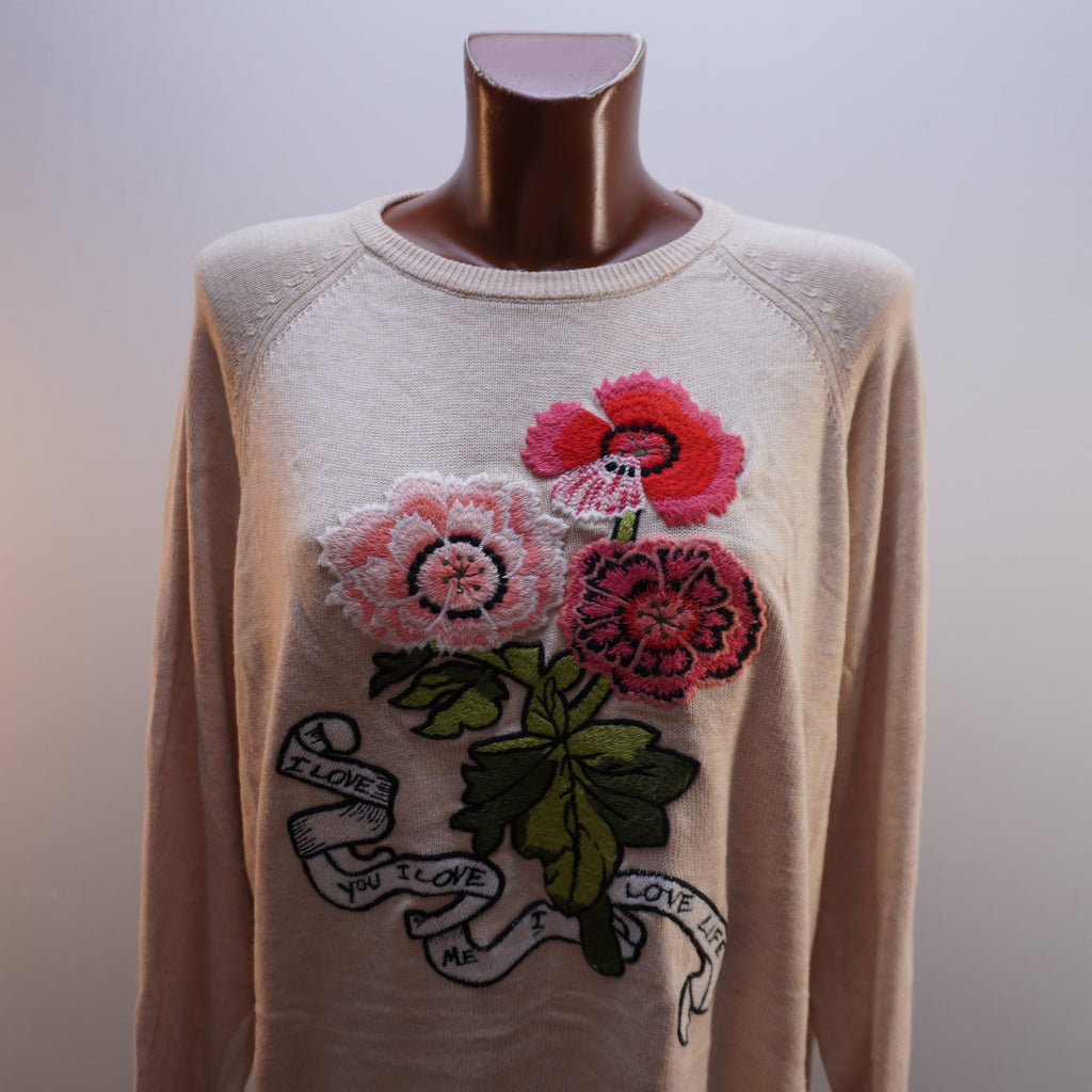 Suéter Desigual para Mujer Usado - Beige, XXL