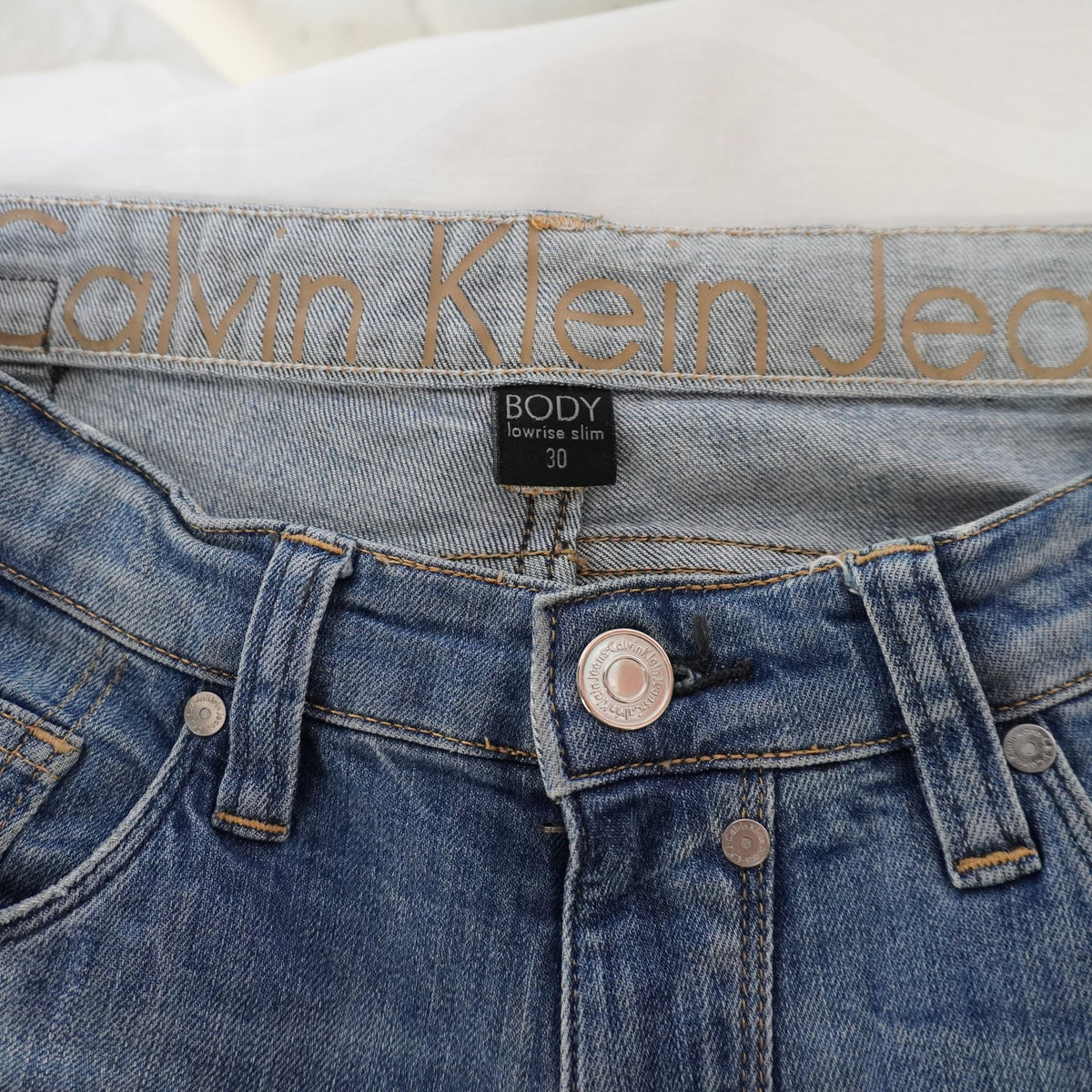 Vaqueros Calvin Klein para Hombre Usados - Azul, M