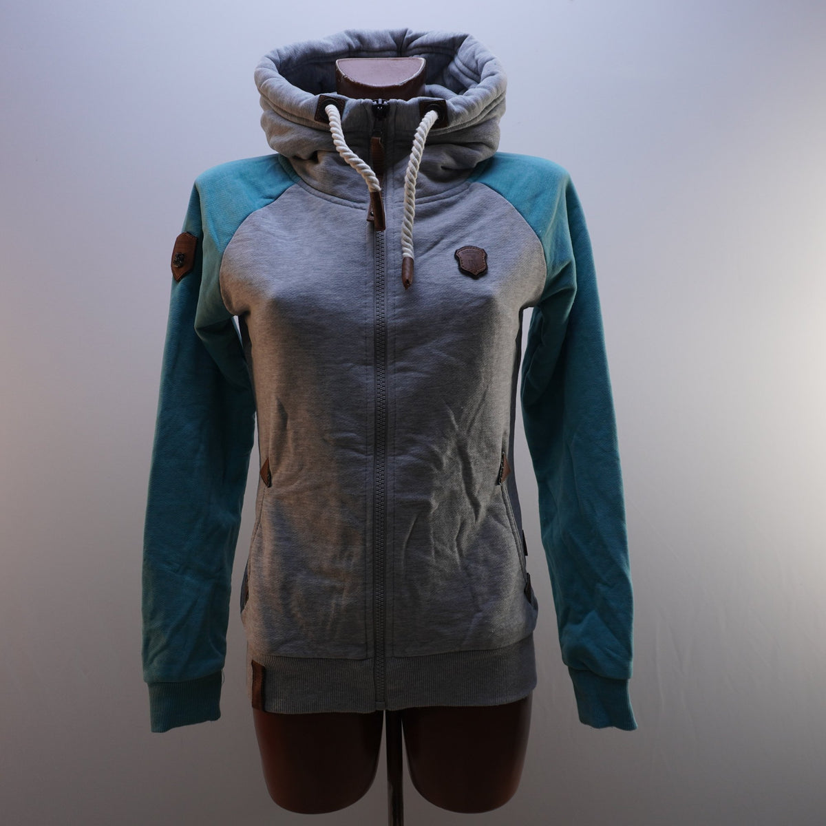 Sudadera con Capucha Naketano para Mujer Usada - Gris, M