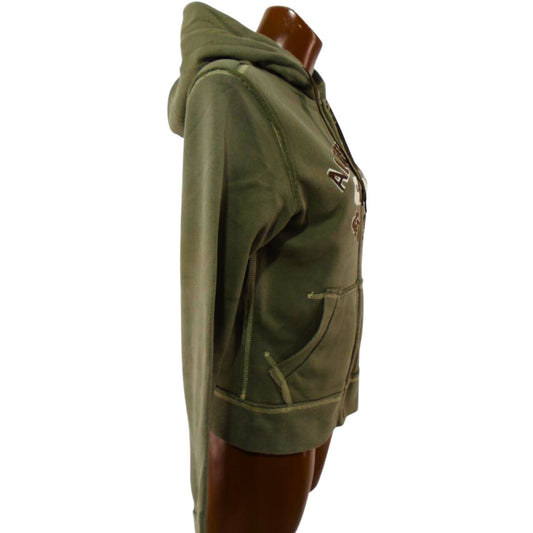 Grab Your Stylish Morango Women's Hoodie in Khaki, Size XL - Used, Good Condition!