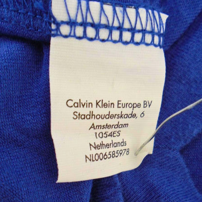 Men's Sweatshirt Calvin Klein. Dark blue. L. Used. Good