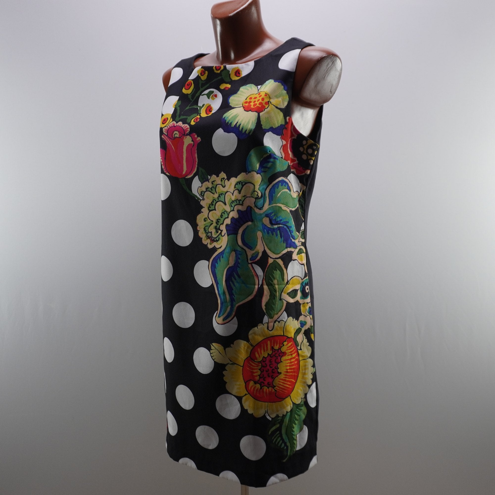 Vestido Desigual para Mujer Usado - Negro, XXL