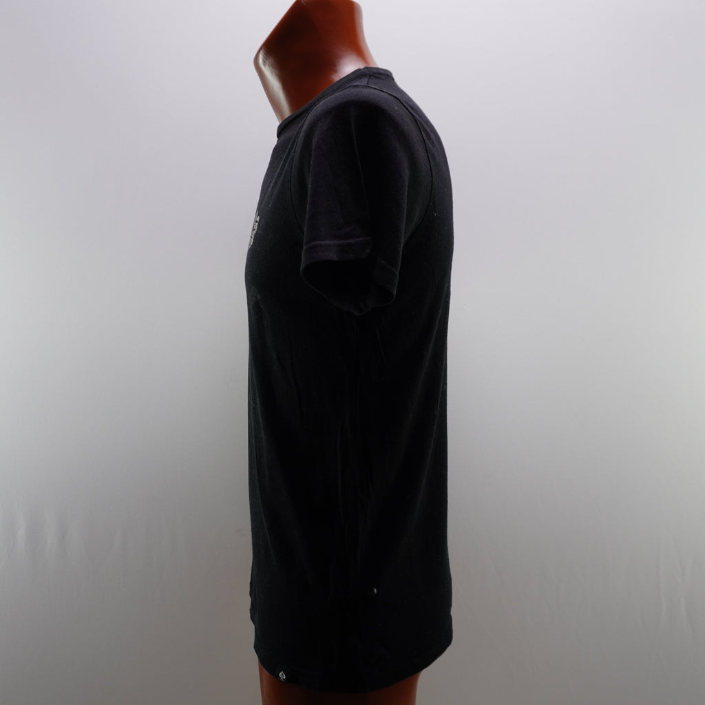 Camiseta de Manga Corta Pull & Bear para Hombre Usada - Negra, S
