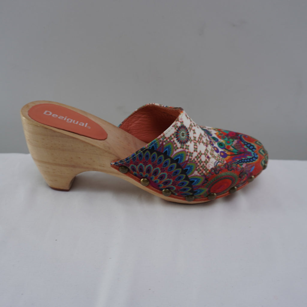 Sandalias Desigual para Mujer Nuevas - Multicolor, Talla 39