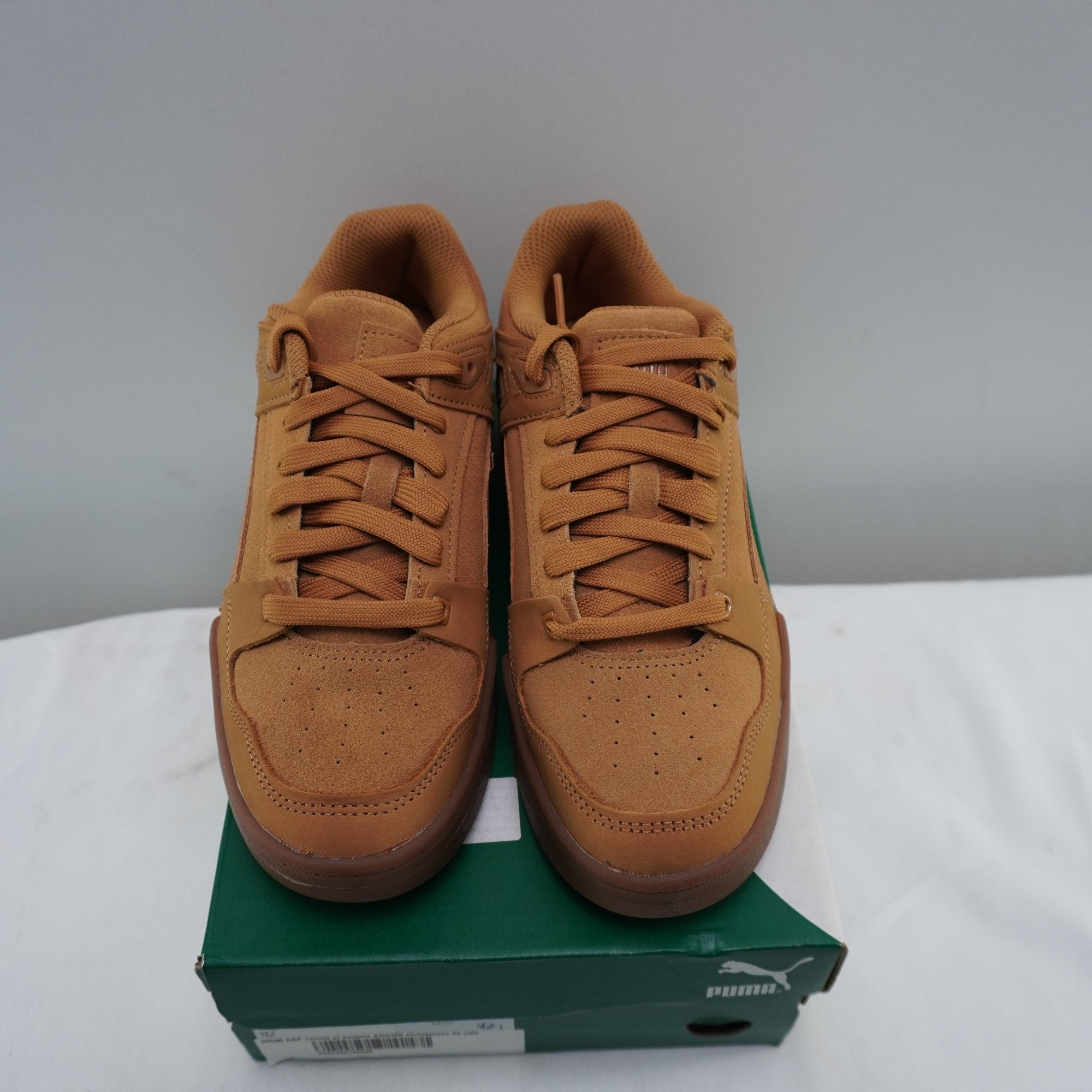 Zapatillas Puma para Mujer Usadas - Marrón, Talla 39