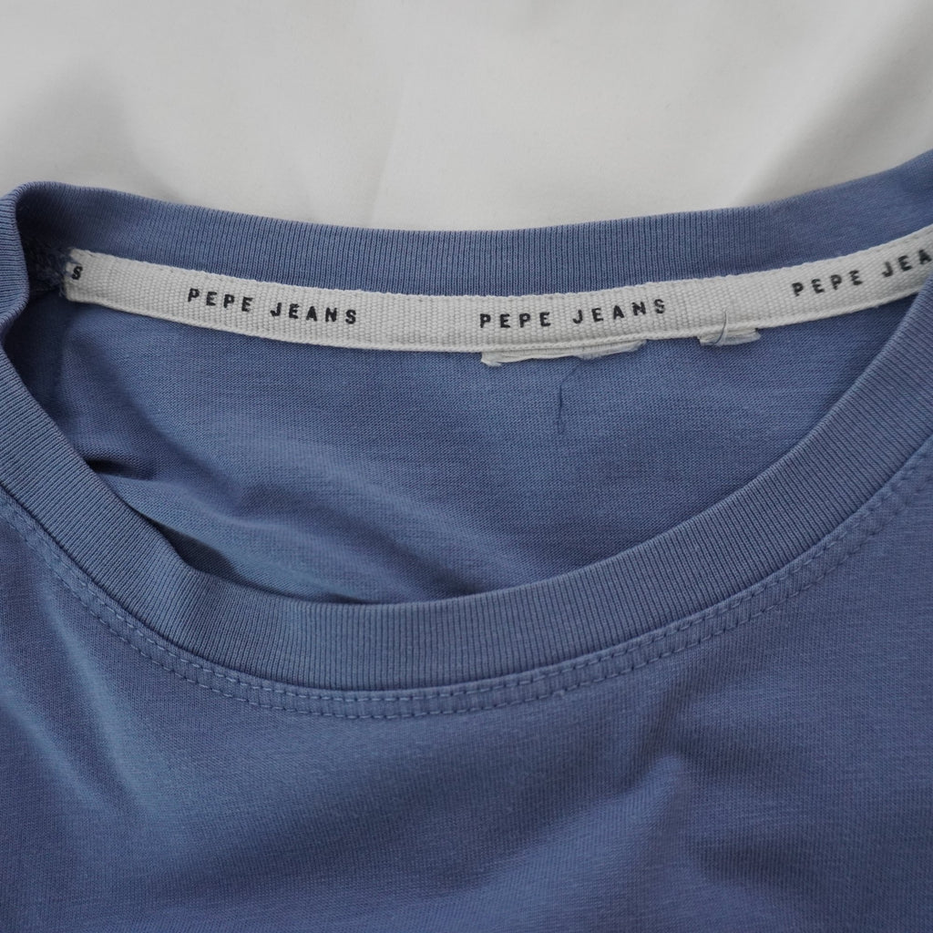 Camiseta de Manga Corta Pepe Jeans para Mujer Usada - Azul, L