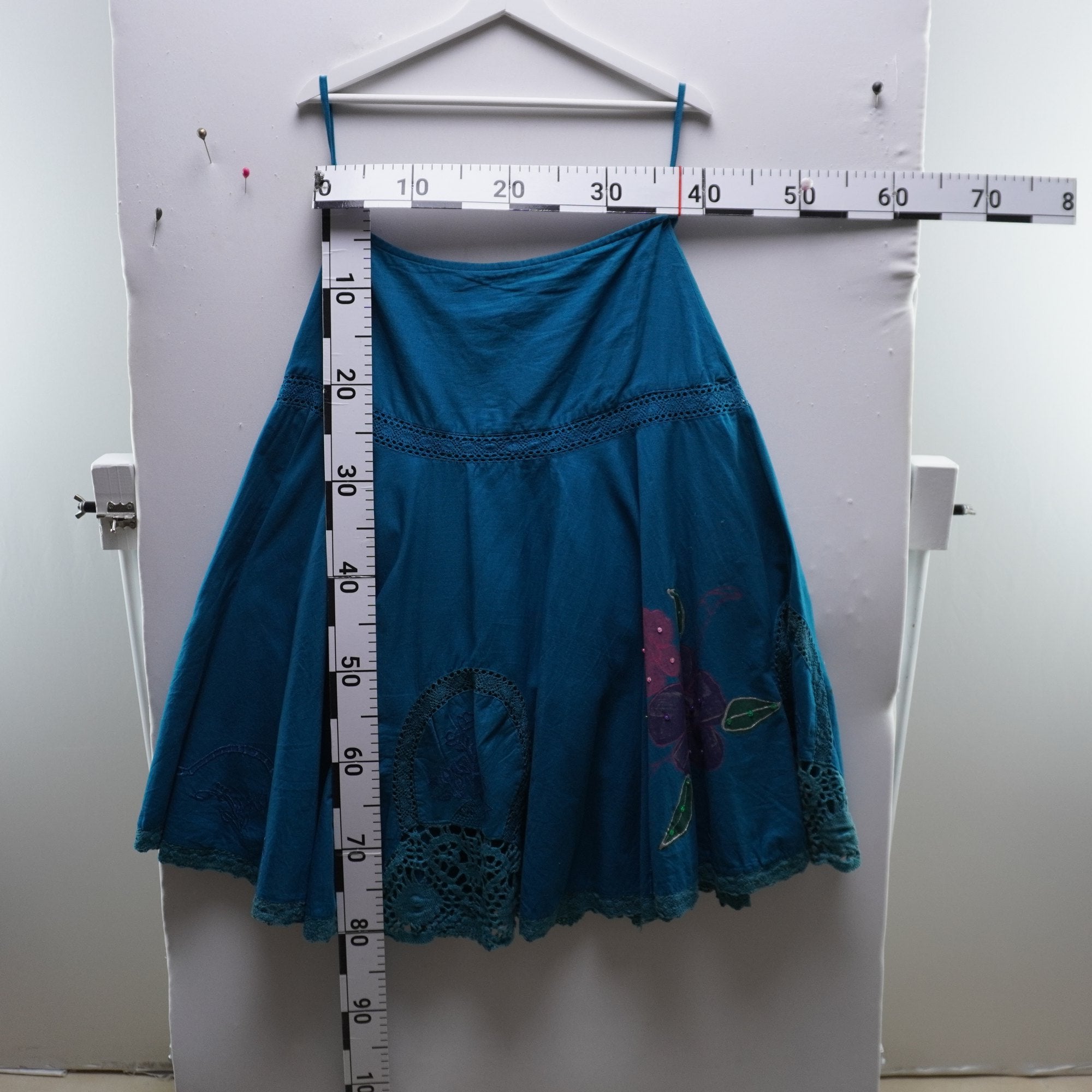 Falda Scudetto para Mujer Usada en Muy Buen Estado - Azul, L