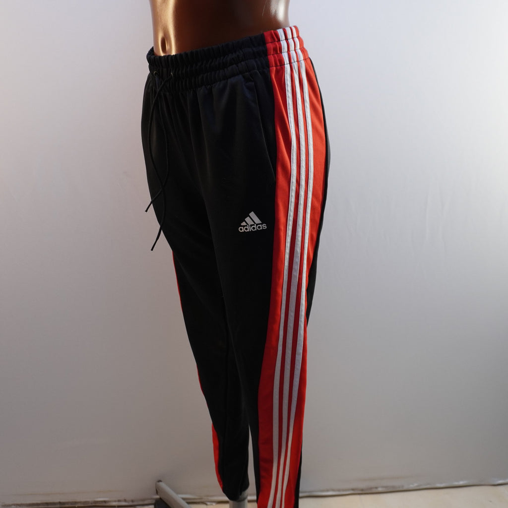 Pantalones de Franela Adidas para Mujer Usados - Negro, S