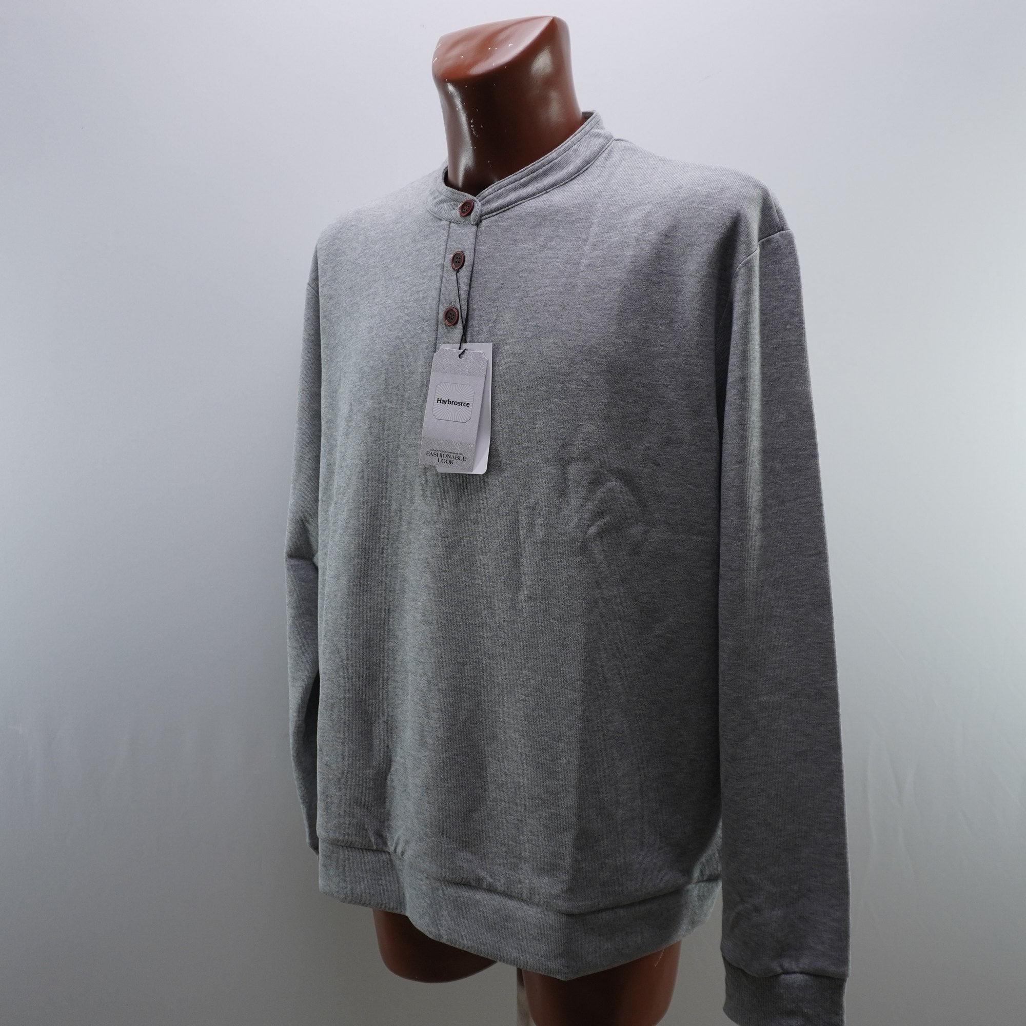 Suéter Harbrosrce para Hombre Usado - Gris, XXXL