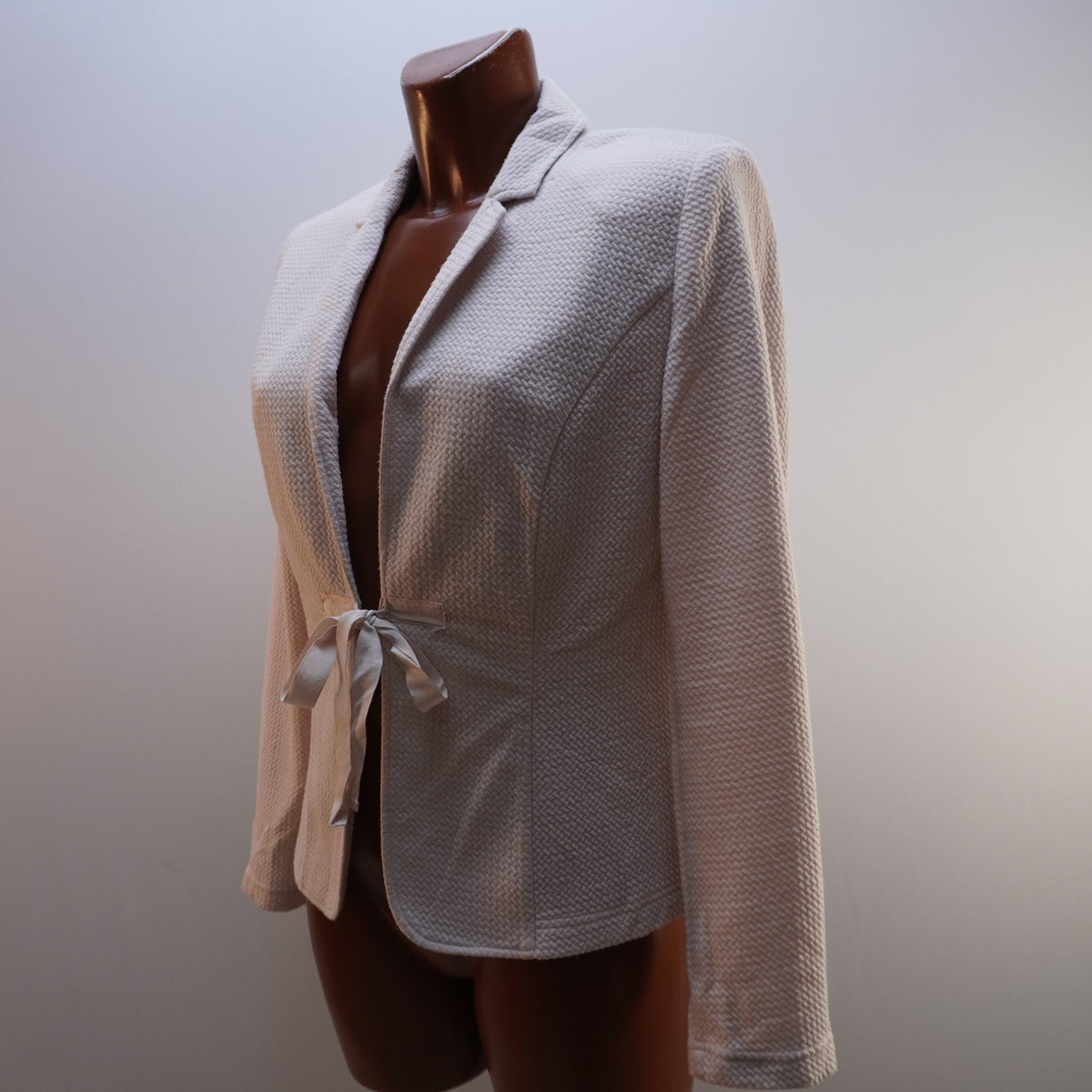 Blazer Betty Barslay para Mujer Usado - Beige, XL