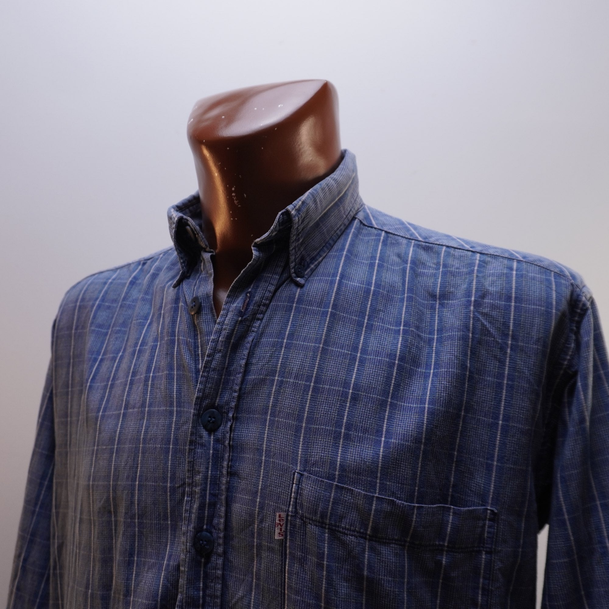 Camisa Henley Levi's para Hombre Usada - Azul, M