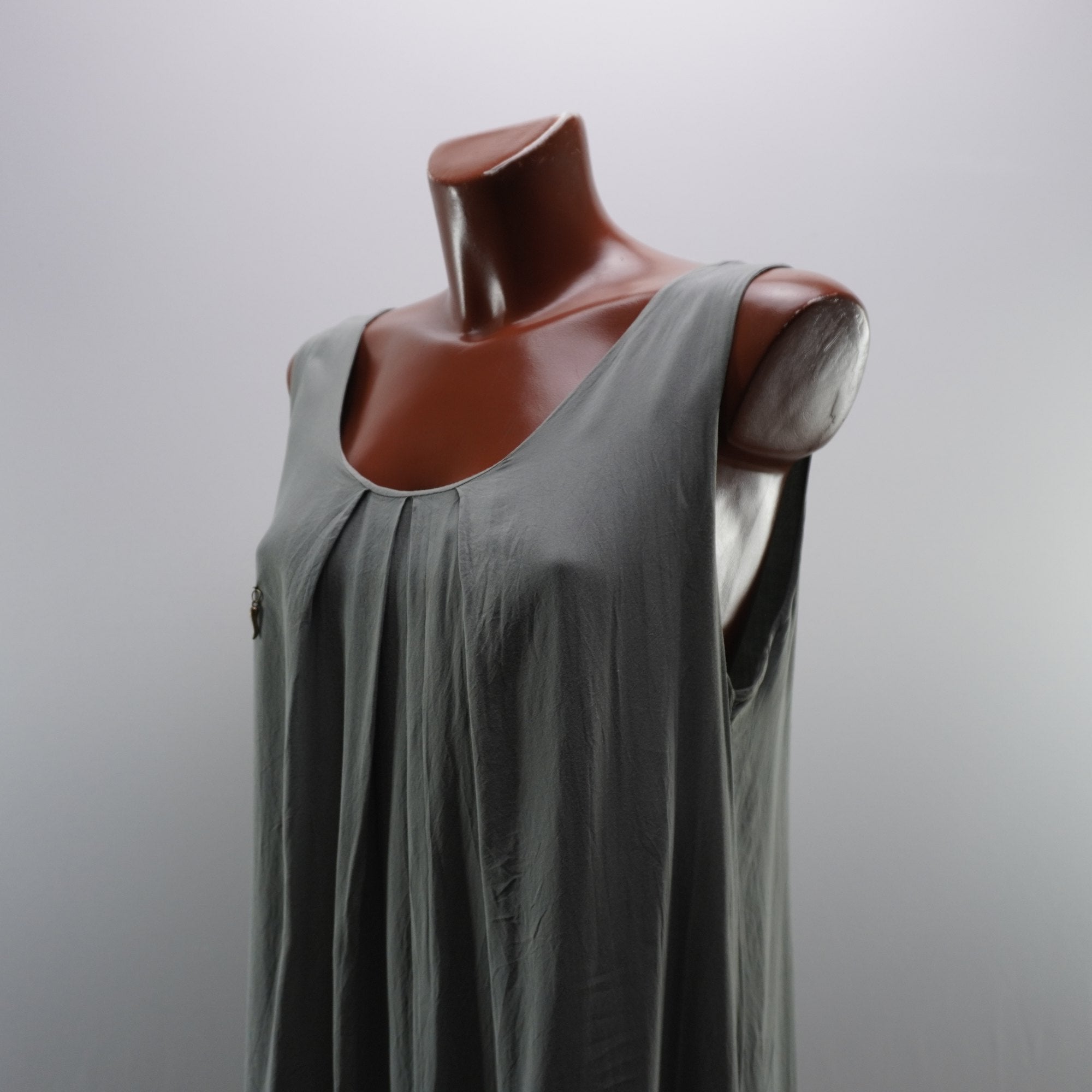 Vestido Italian Style para Mujer Usado - Caqui, XL