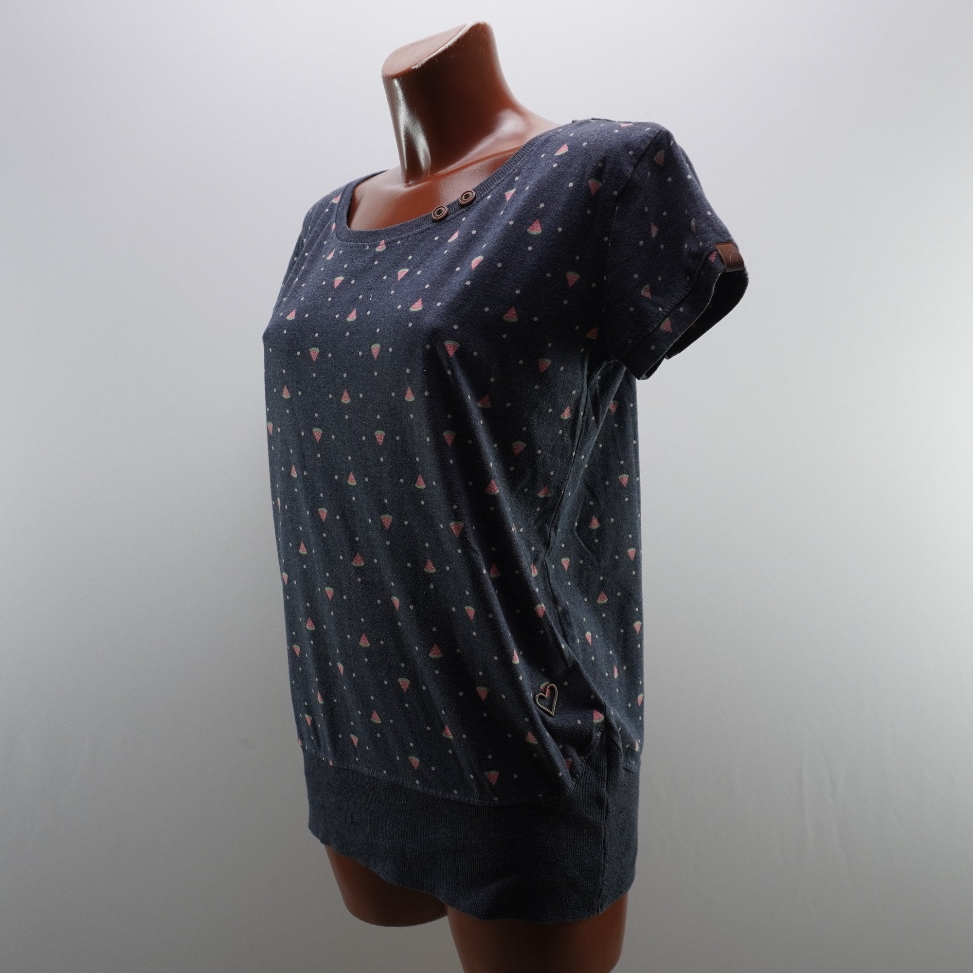 Camiseta Alife and Kickin para Mujer Usada - Azul, M
