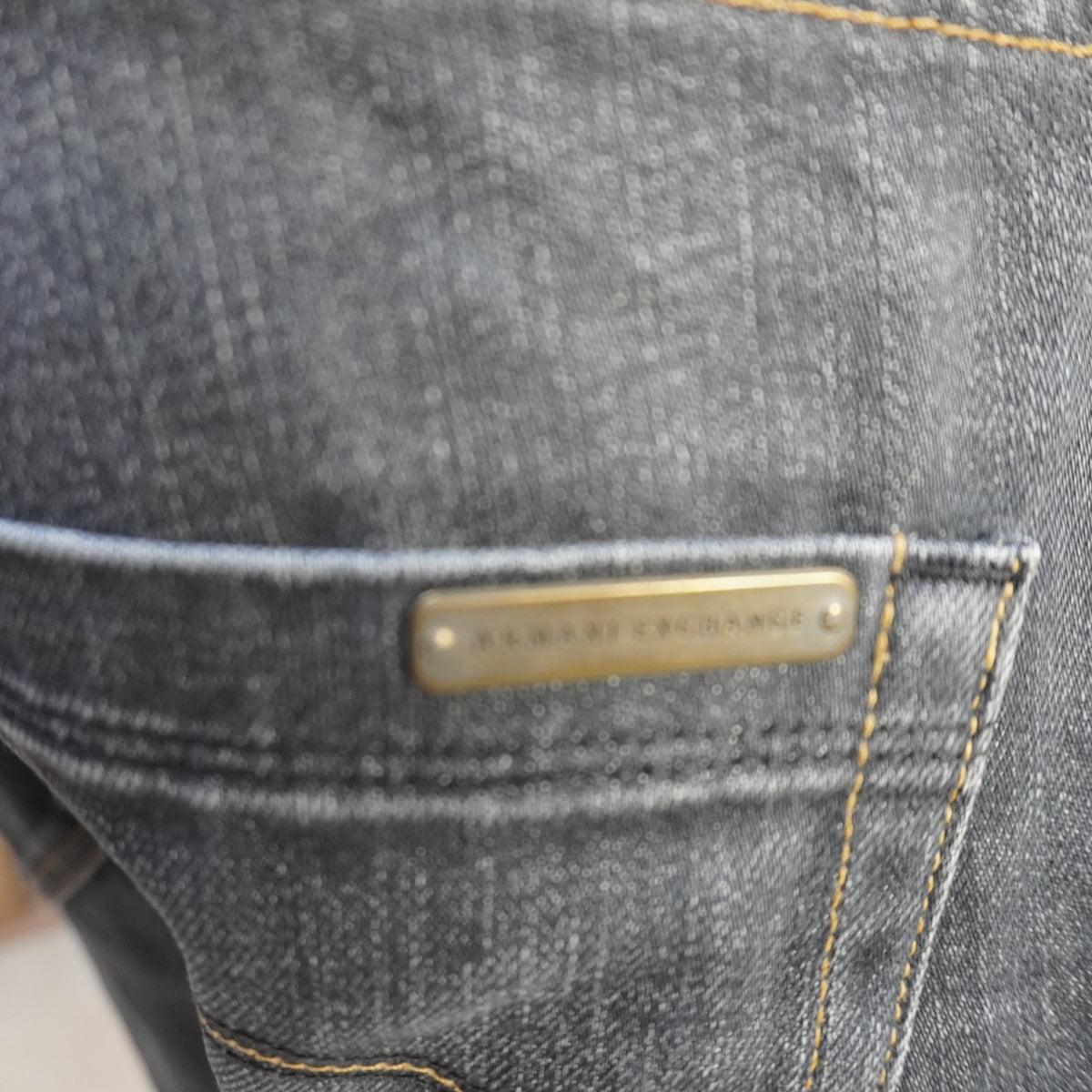 Vaqueros Armani para Hombre Usados - Negro, M