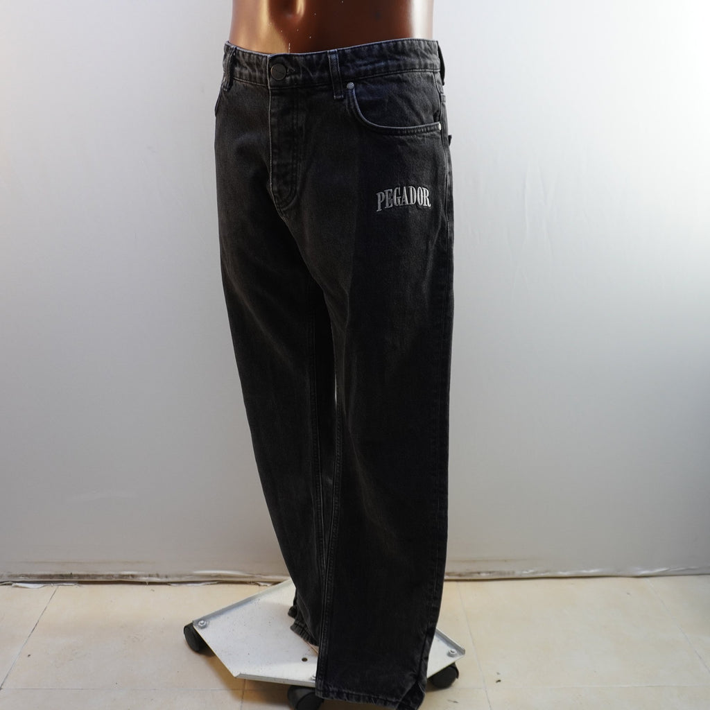 Vaqueros Pegador para Hombre Usados - Negros, L